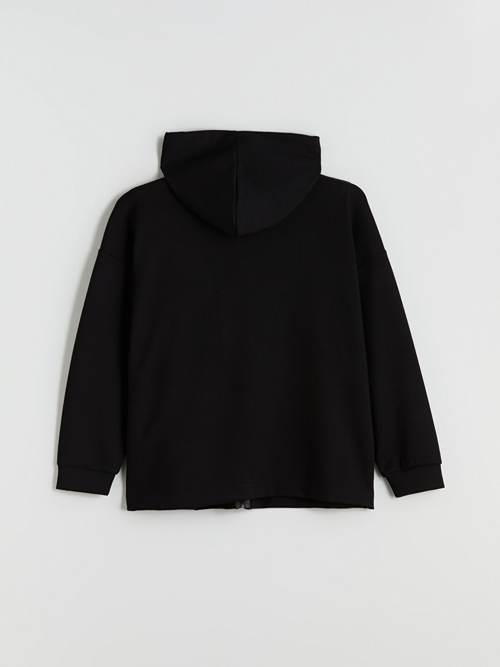 LCW Comfort Hooded Oversize Women's Zipper Sweatshirt -W5JR24Z8-CVL