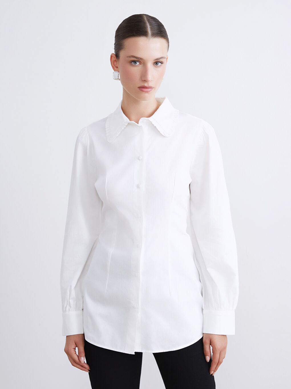 Poplin Women's Shirt Tunic-1