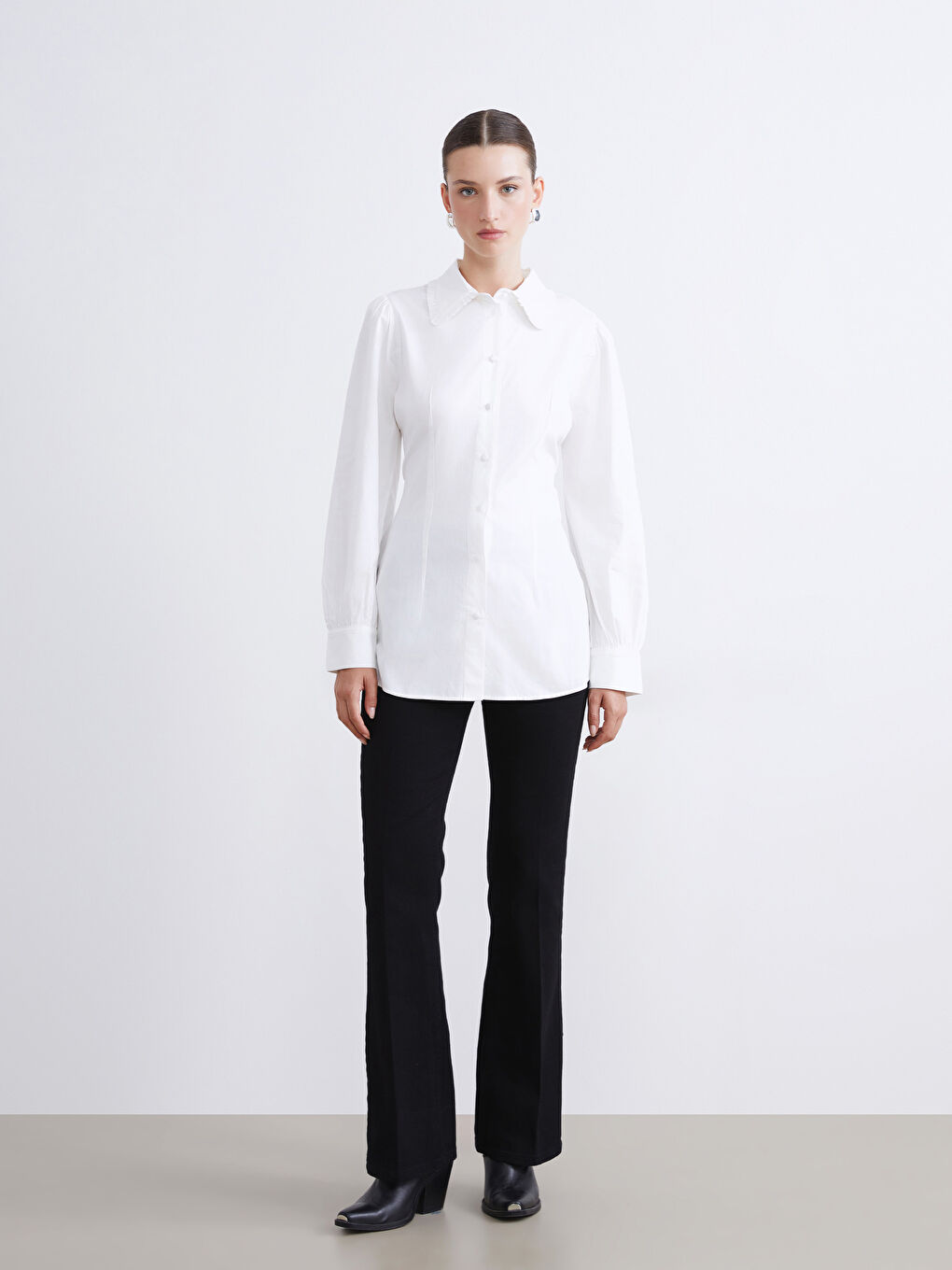 Poplin Women's Shirt Tunic-2
