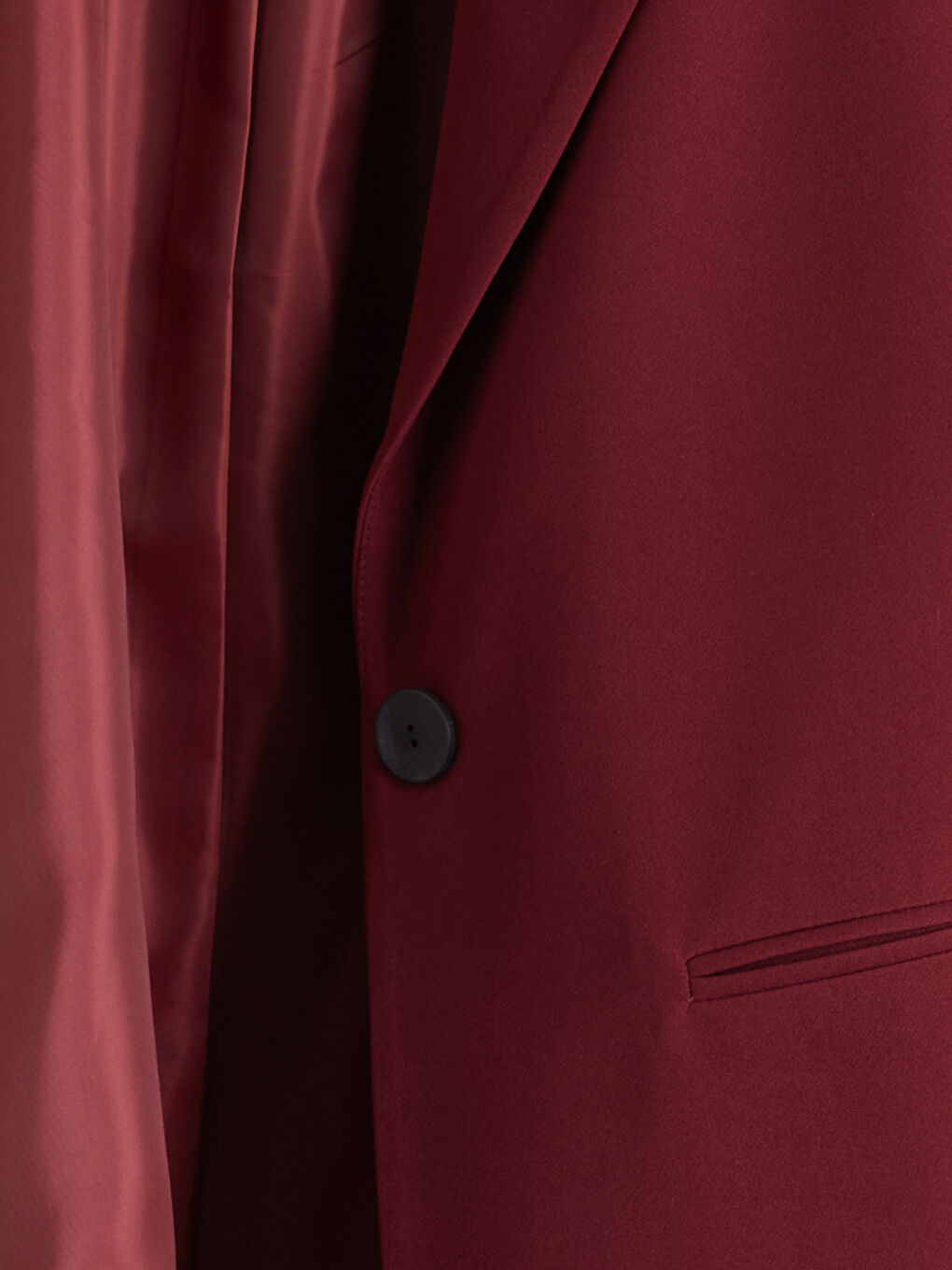 Kırmızı Kadın Blazer Ceket-5