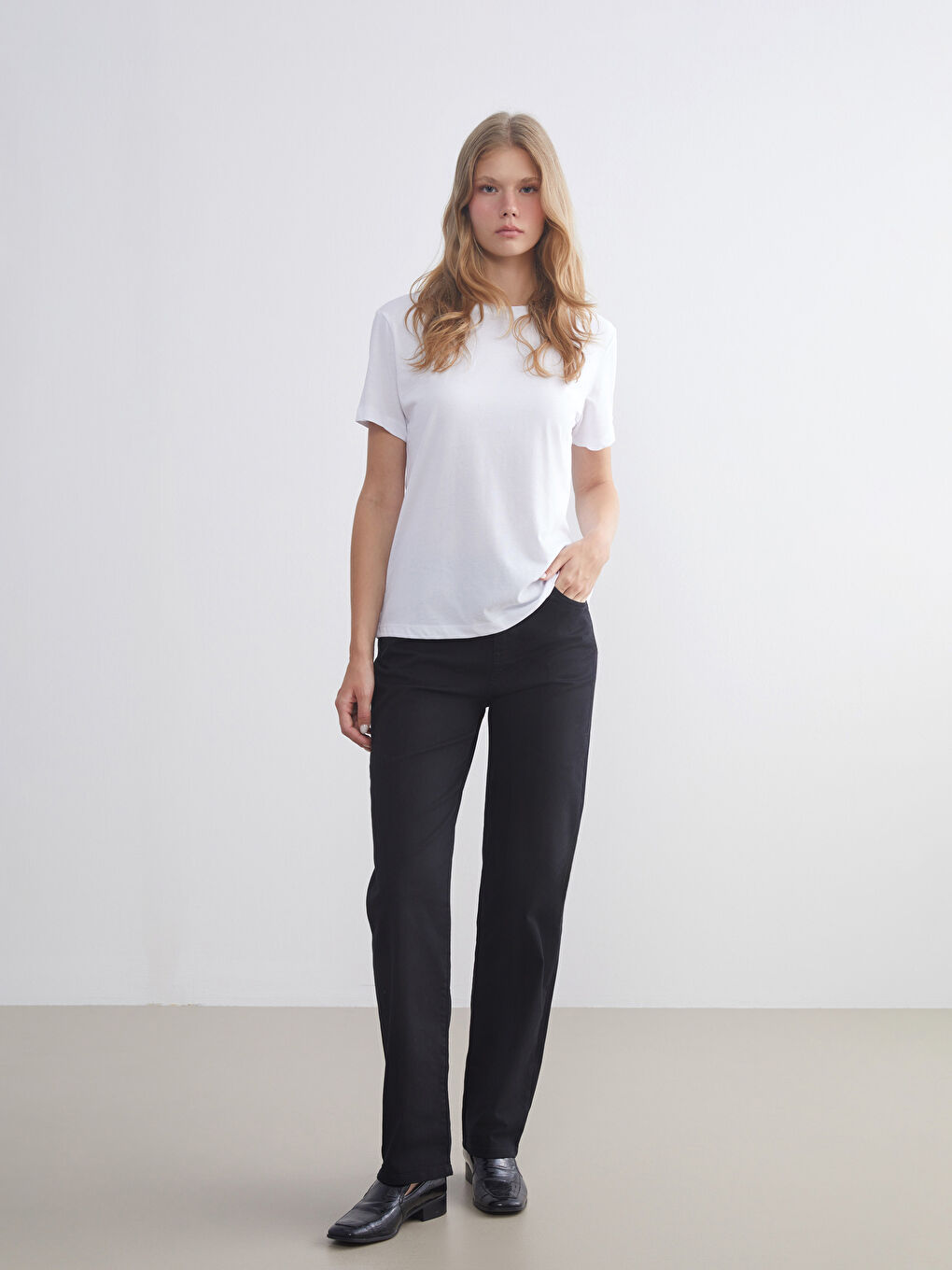 XSIDE Gabardine Women's Trousers -W5JR37Z8-CVL