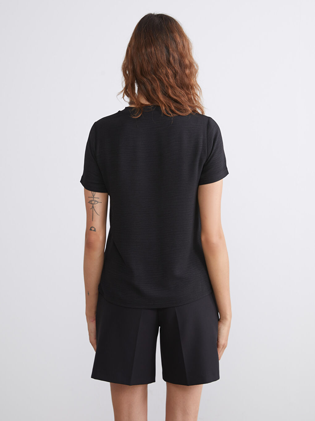 Crew Neck Women's T-Shirt-3
