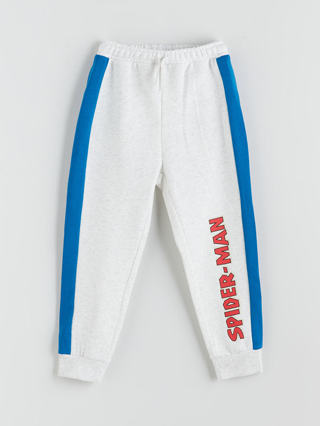 LCW Kids Crew Neck Spider-Man Printed Boys' Sweatshirt and Sweatpants 2-Piece Set -W5JR60Z1-HMA