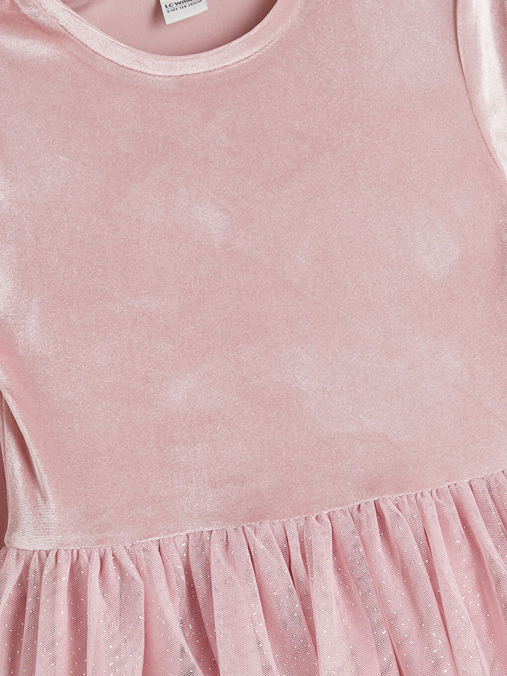 فستان وردي فتاة-1