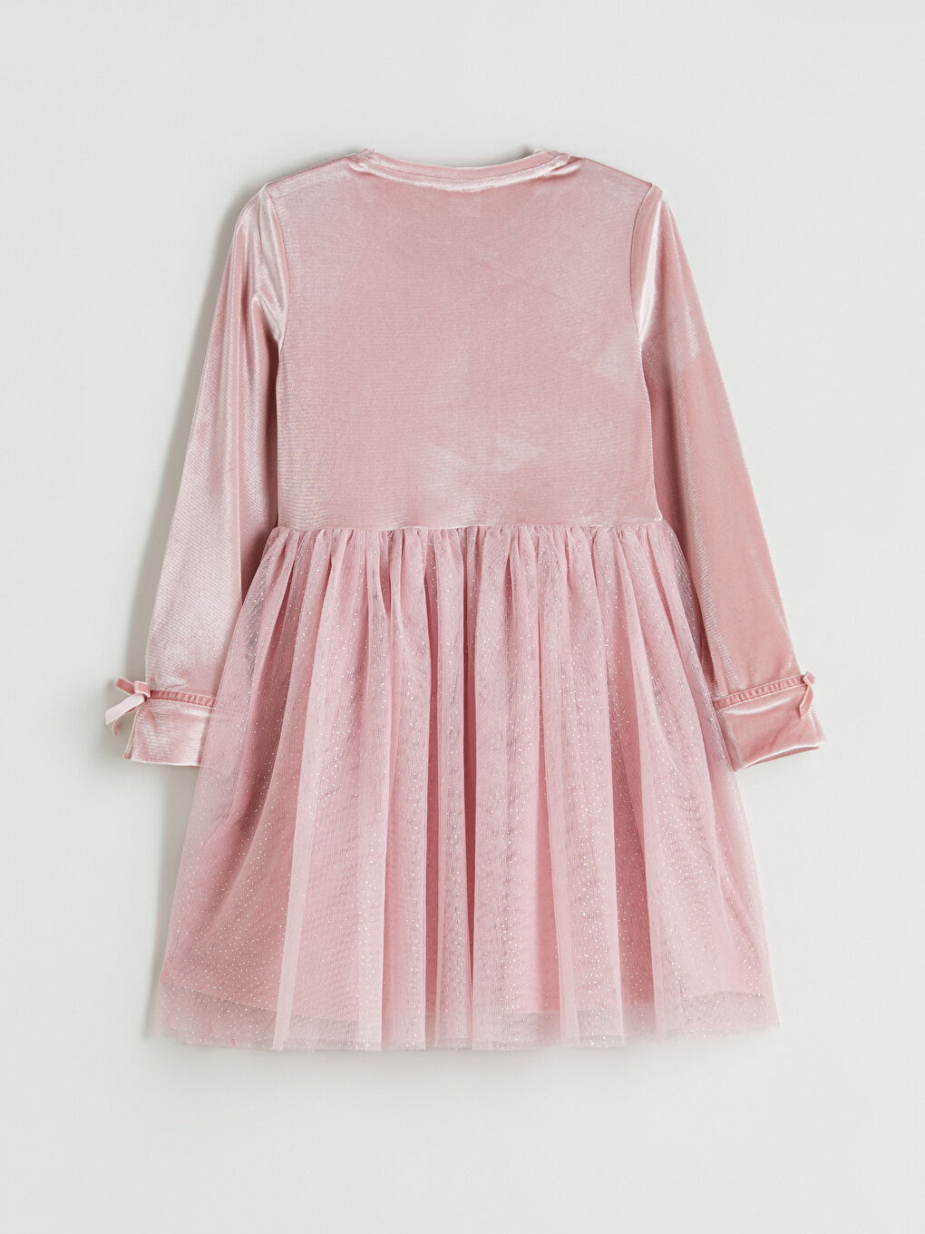 فستان وردي فتاة-2