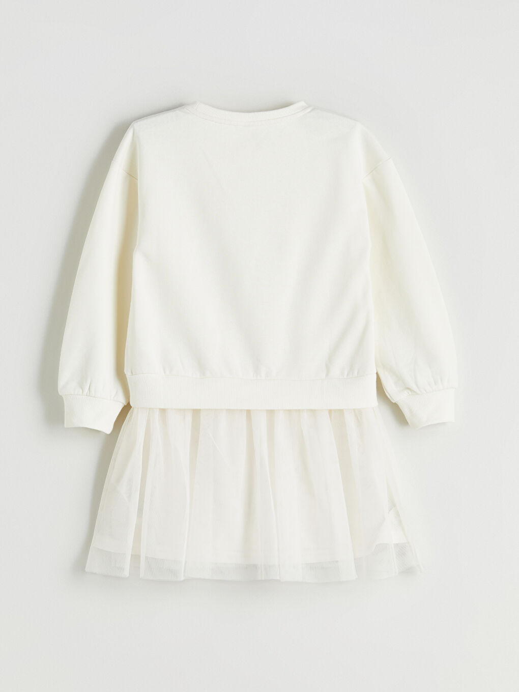 Девочки экрю Платье-2