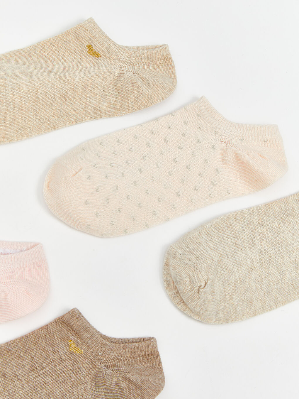 Patterned Women's Sneaker Socks 5-Pack-1