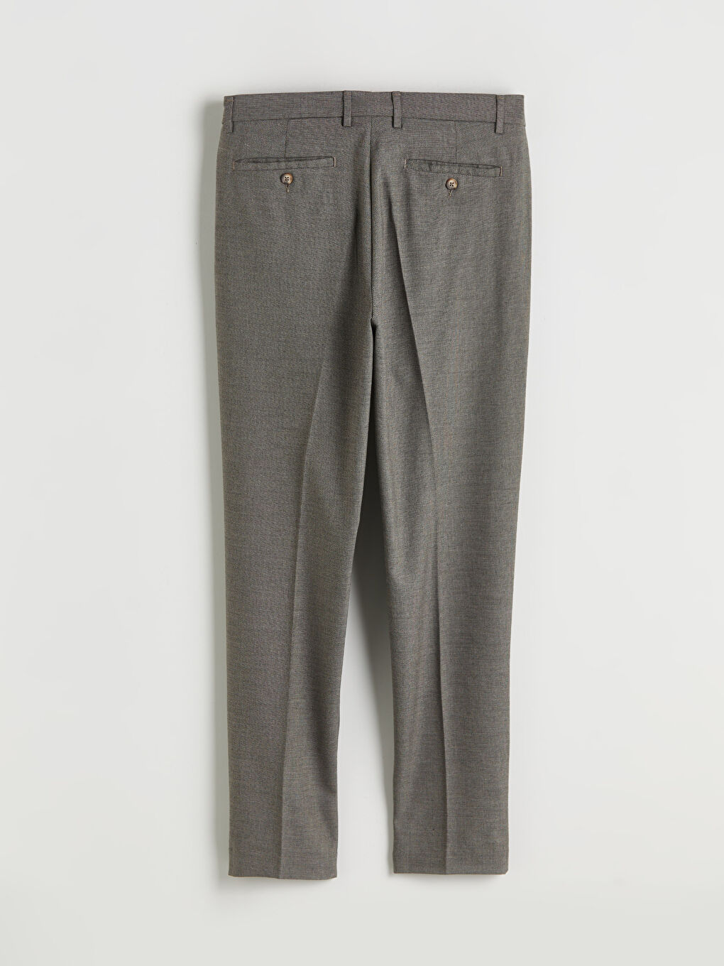 Bej Slim Fit Gabardin Erkek Pantolon-8