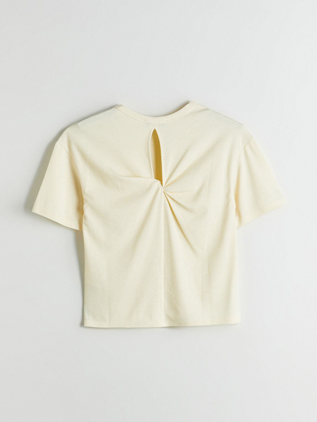 Crew Neck Textured Women's T-Shirt-5