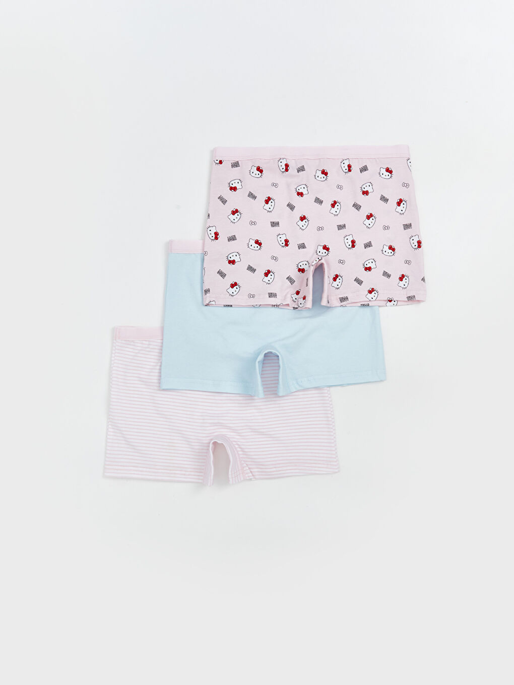 Hello Kitty Printed Girls' Boxer Trunks 3-Pack-1