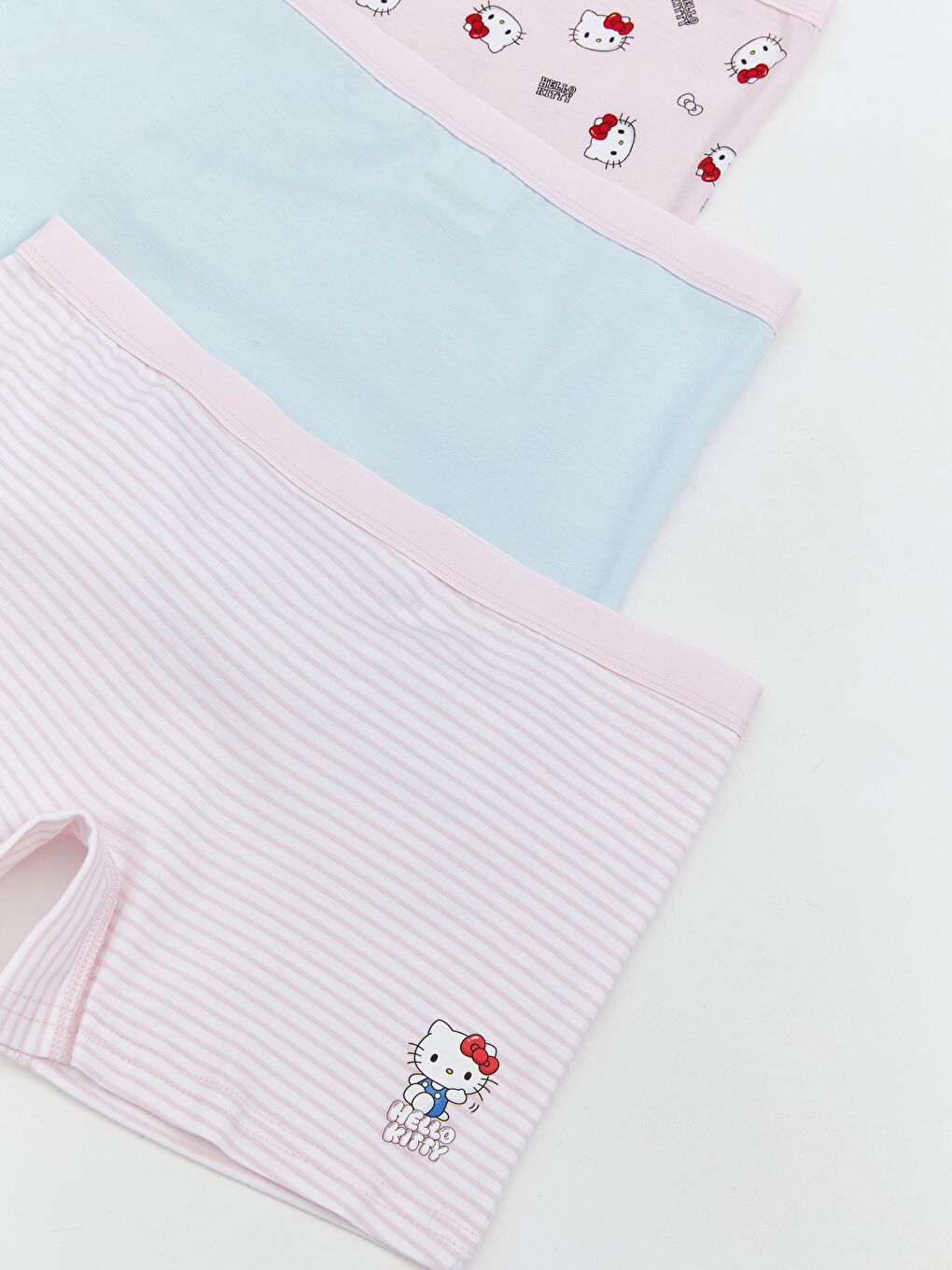 Hello Kitty Printed Girls' Boxer Trunks 3-Pack-2