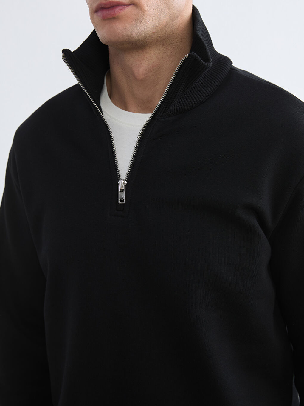 Мужчины Черный Свитшот-2