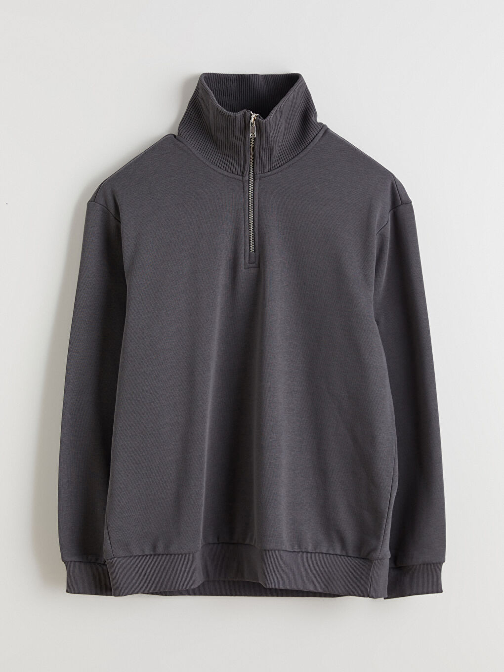 سویتشێرتی یەخەی مل بەرز بۆ پیاوان-4