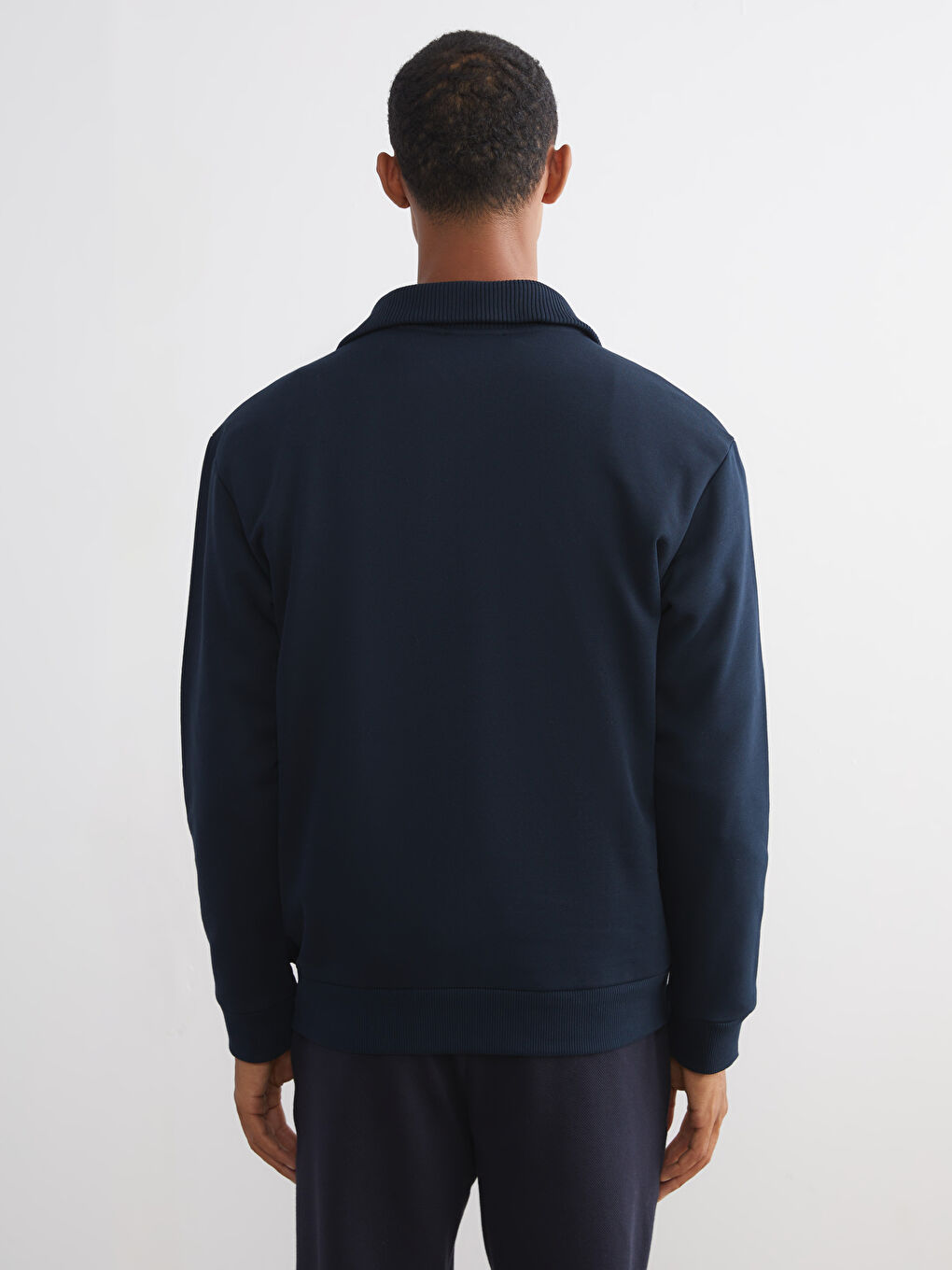 سویتشێرتی یەخەی مل بەرز بۆ پیاوان-3