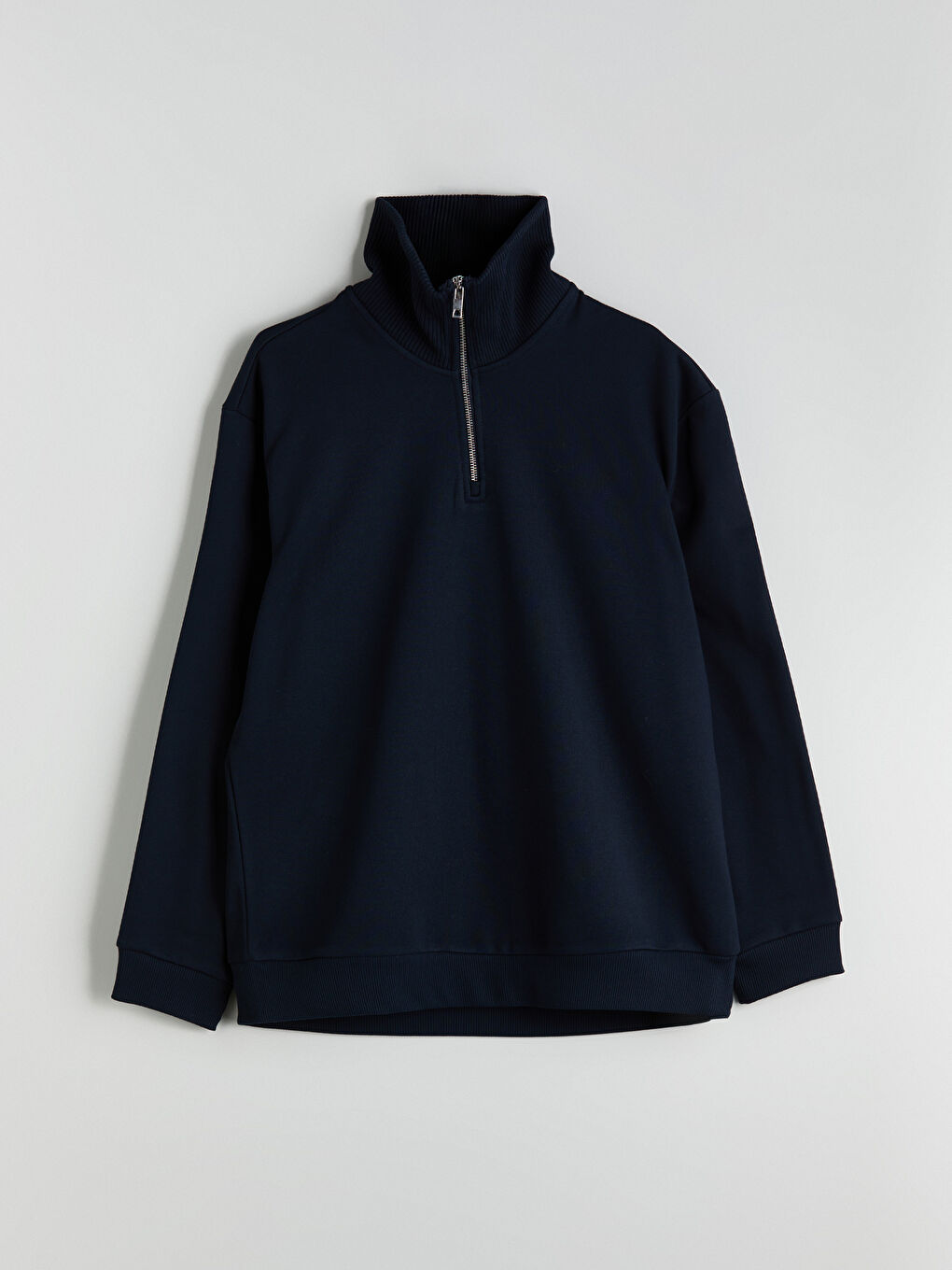 سویتشێرتی یەخەی مل بەرز بۆ پیاوان-4