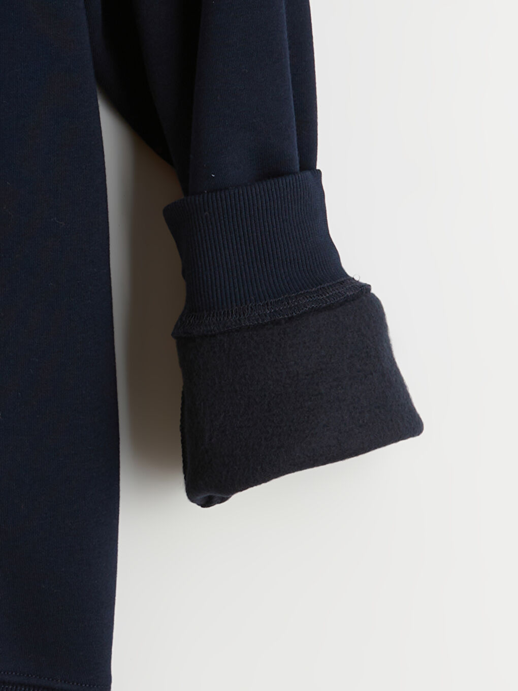 მამაკაცები მუქი ლურჯი თბილი ზედა-5