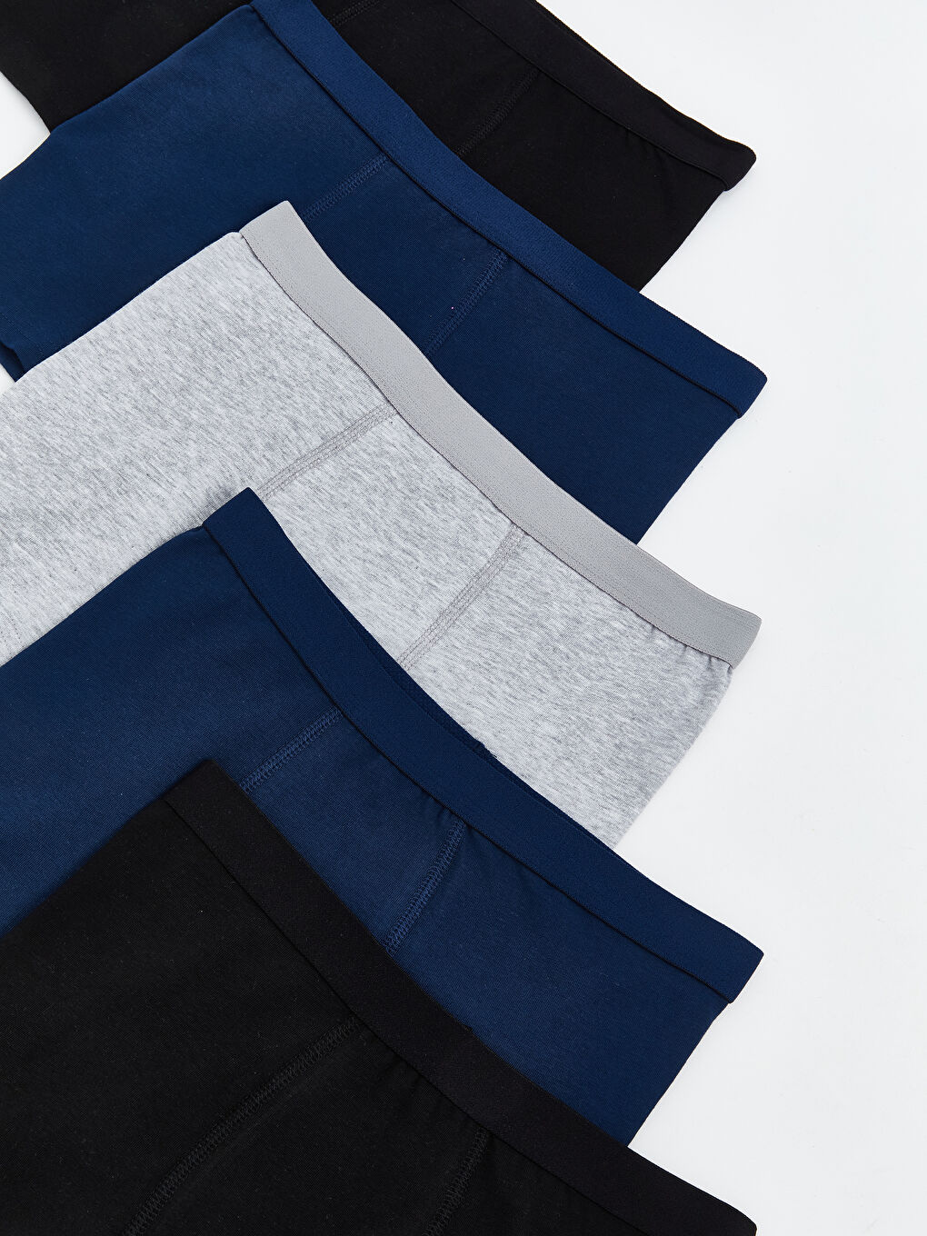 Siyah Basic Erkek Çocuk Boxer 5'li-2