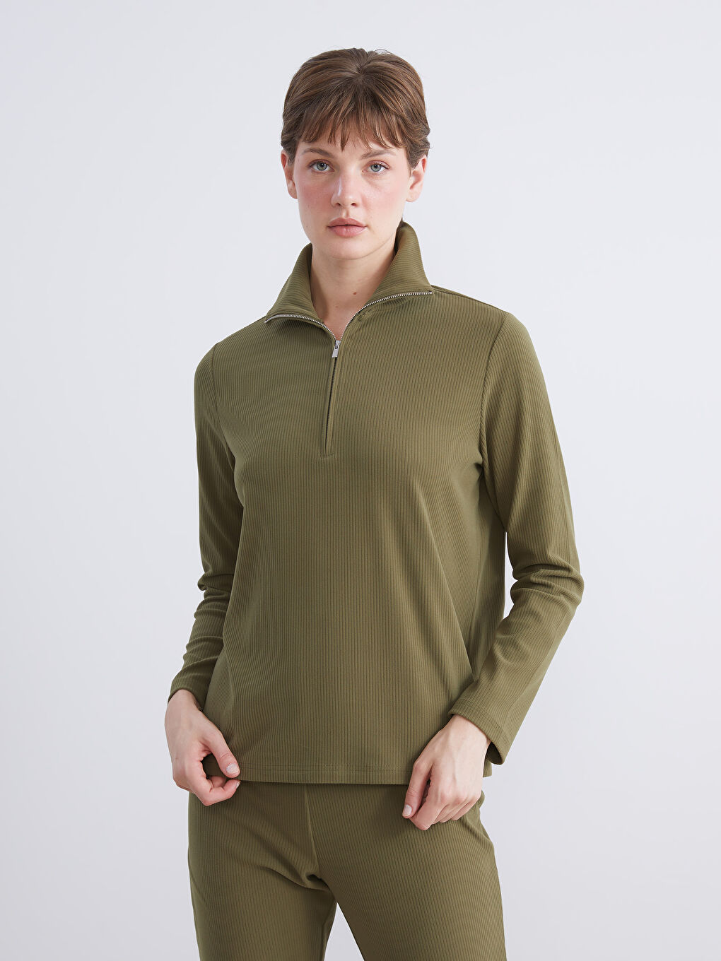 TAMNO ŽUTA Dukserica Žena