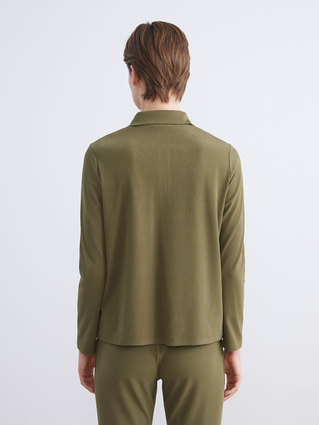 TAMNO ŽUTA Dukserica Žena-3