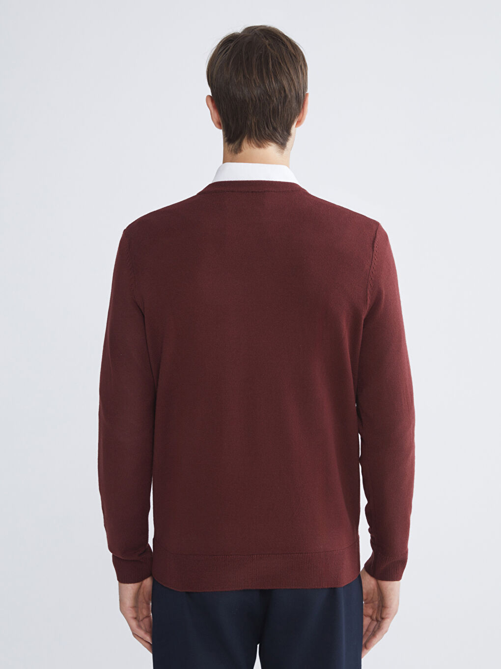 چاکەت ره‌نگ شه‌رابی پیاو-3