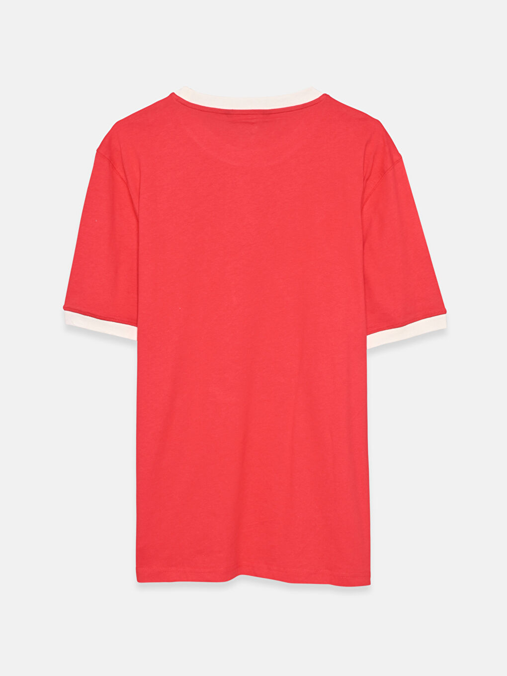 Футболка с круглым вырезом и принтом для мужчин-1