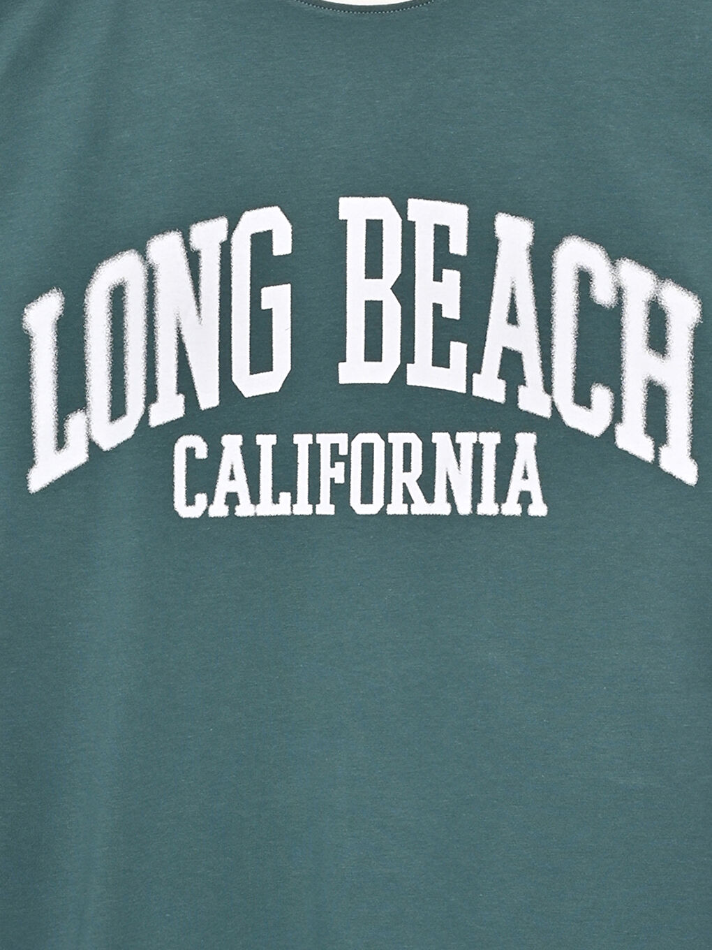 Футболка с круглым вырезом и принтом для мужчин-2