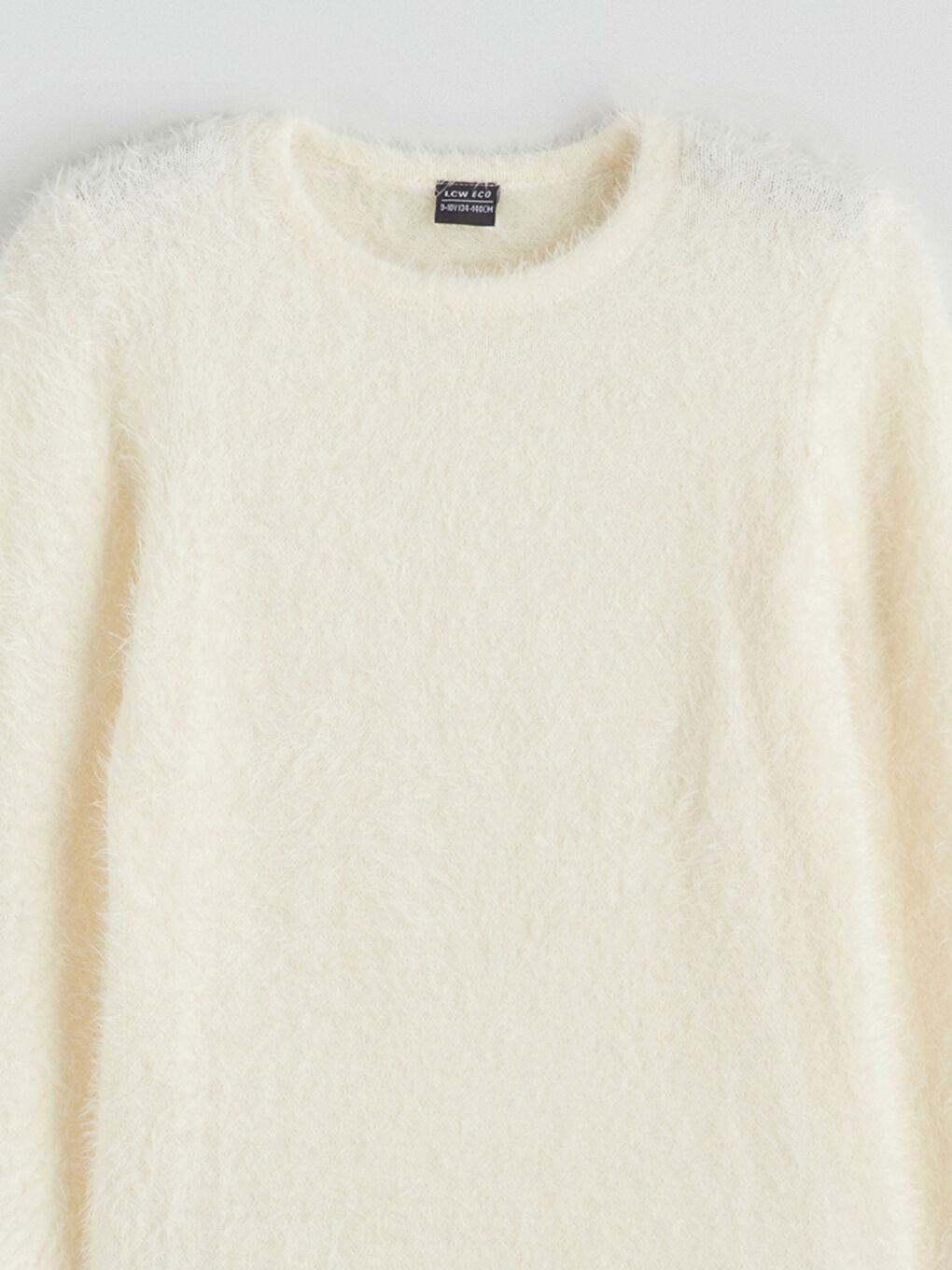Crew Neck Girls' Knitwear Sweater-1