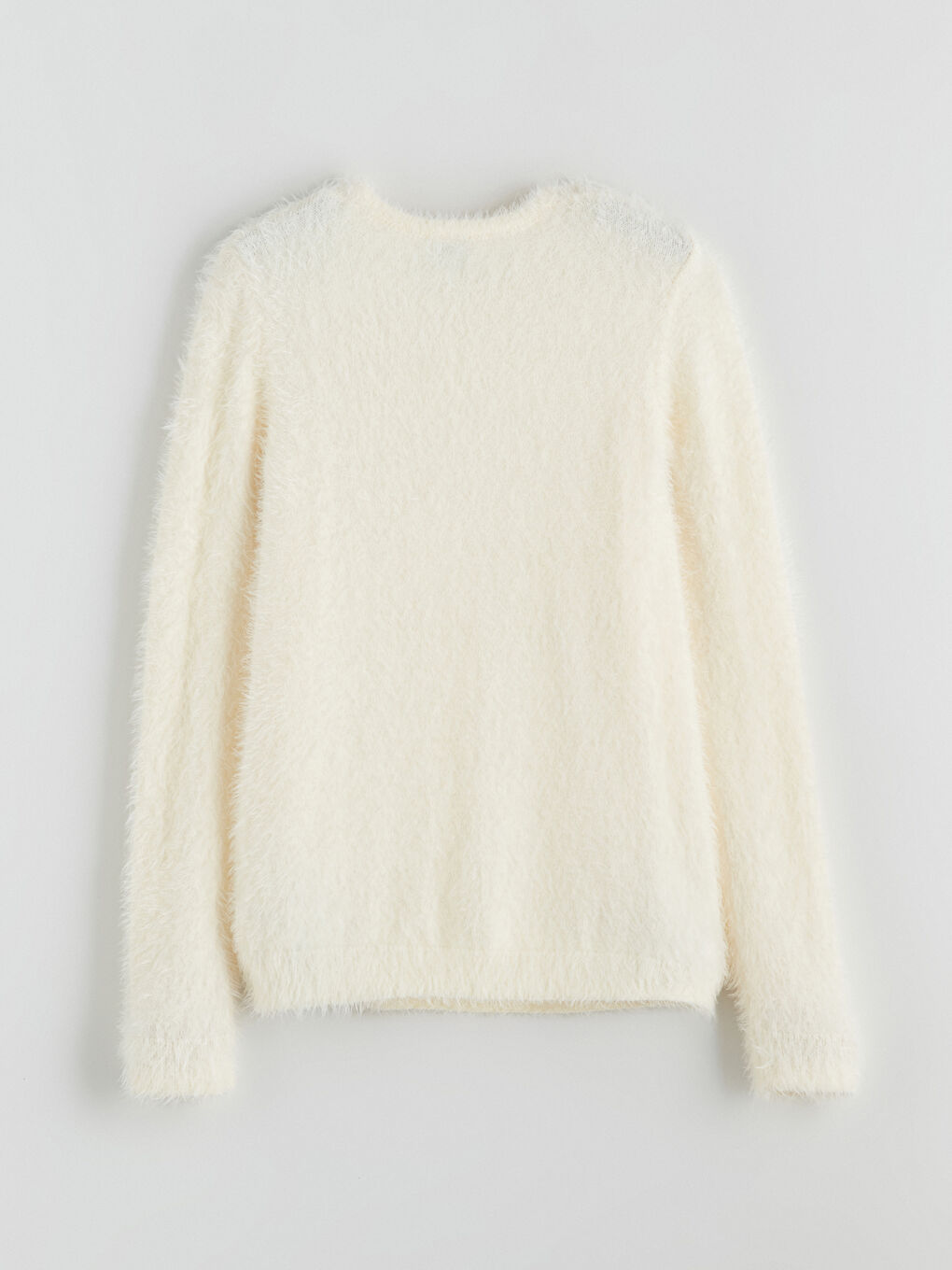 Crew Neck Girls' Knitwear Sweater-2