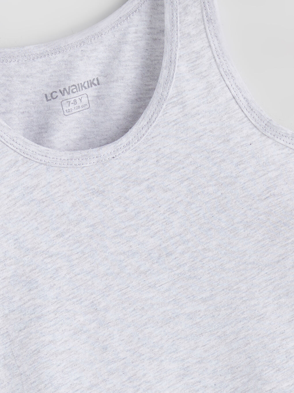 Siyah Bisiklet Yaka Erkek Çocuk Atlet 5'li-8