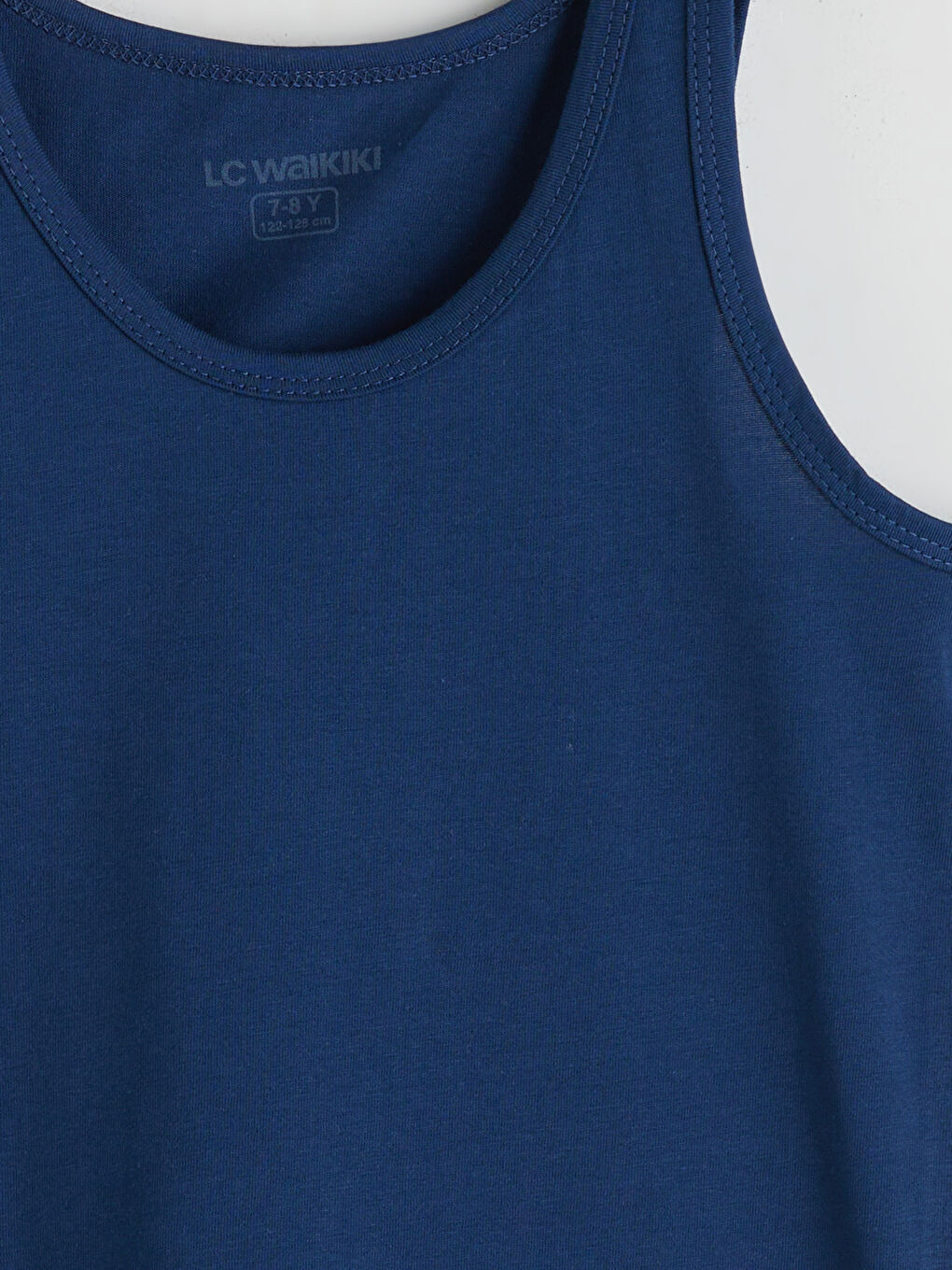 Lacivert Bisiklet Yaka Erkek Çocuk Atlet 5'li-9