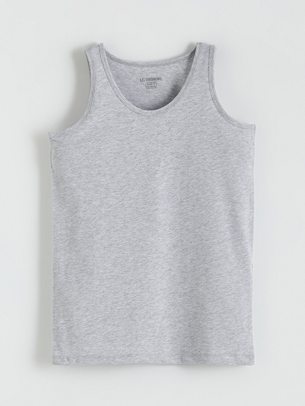 Siyah Bisiklet Yaka Erkek Çocuk Atlet 5'li-1