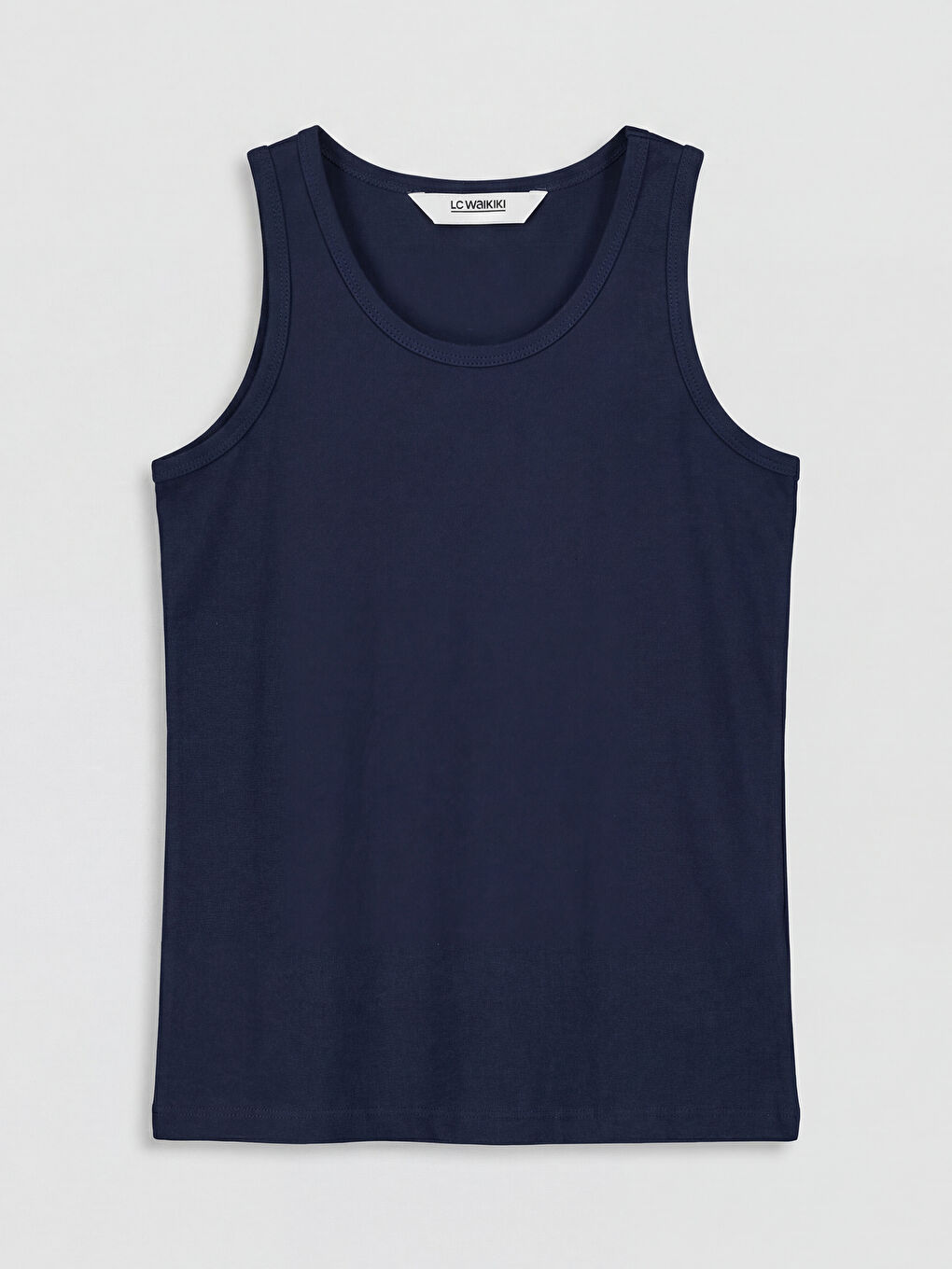 Lacivert Bisiklet Yaka Erkek Çocuk Atlet 5'li-3