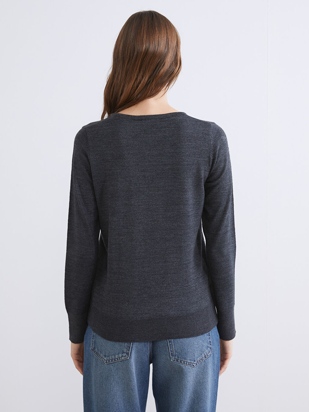Woman ANTHRACITE Sweater-3