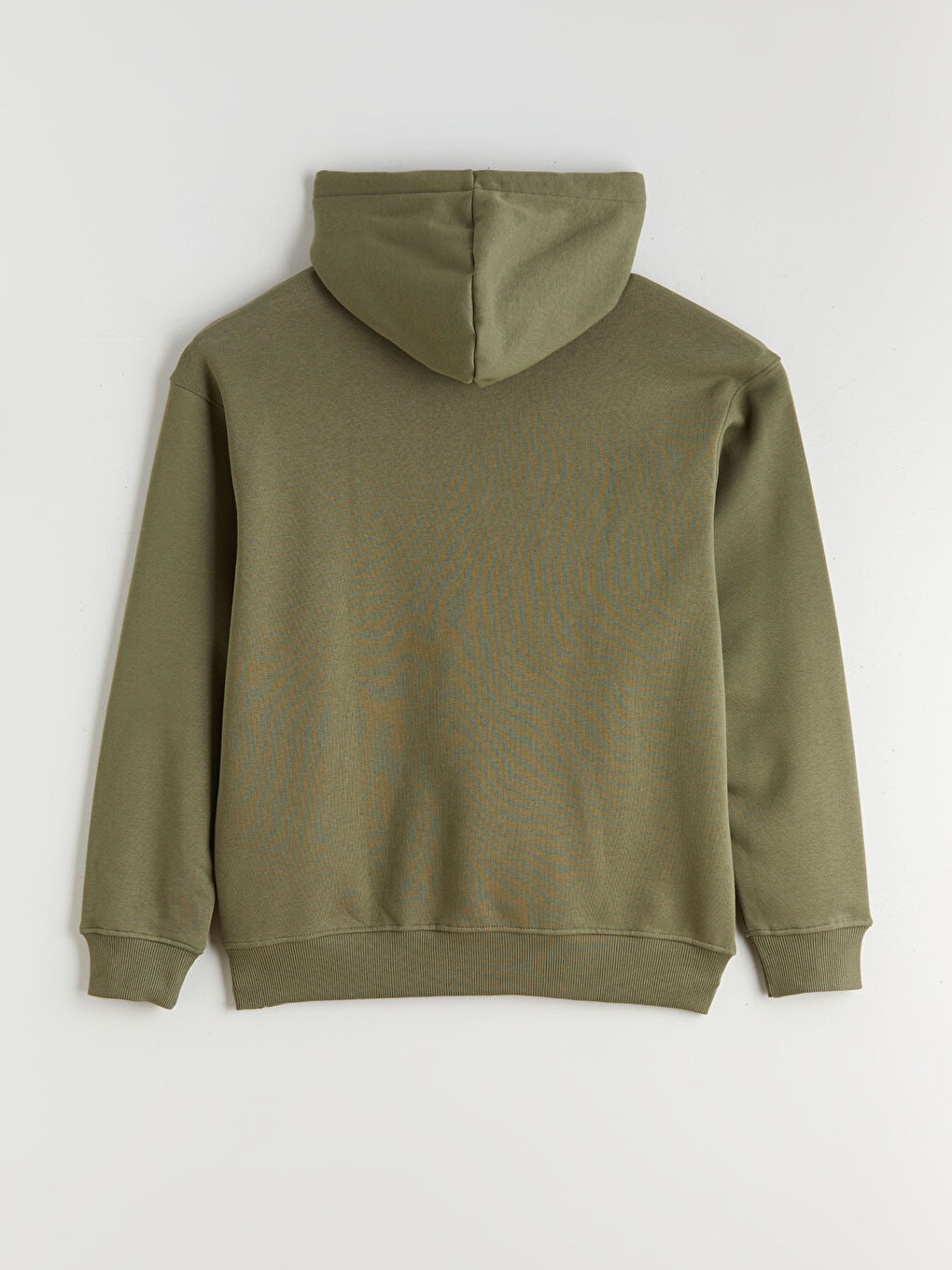 Yeşil Uzun Kollu One Piece Baskılı Erkek Hoodie-4