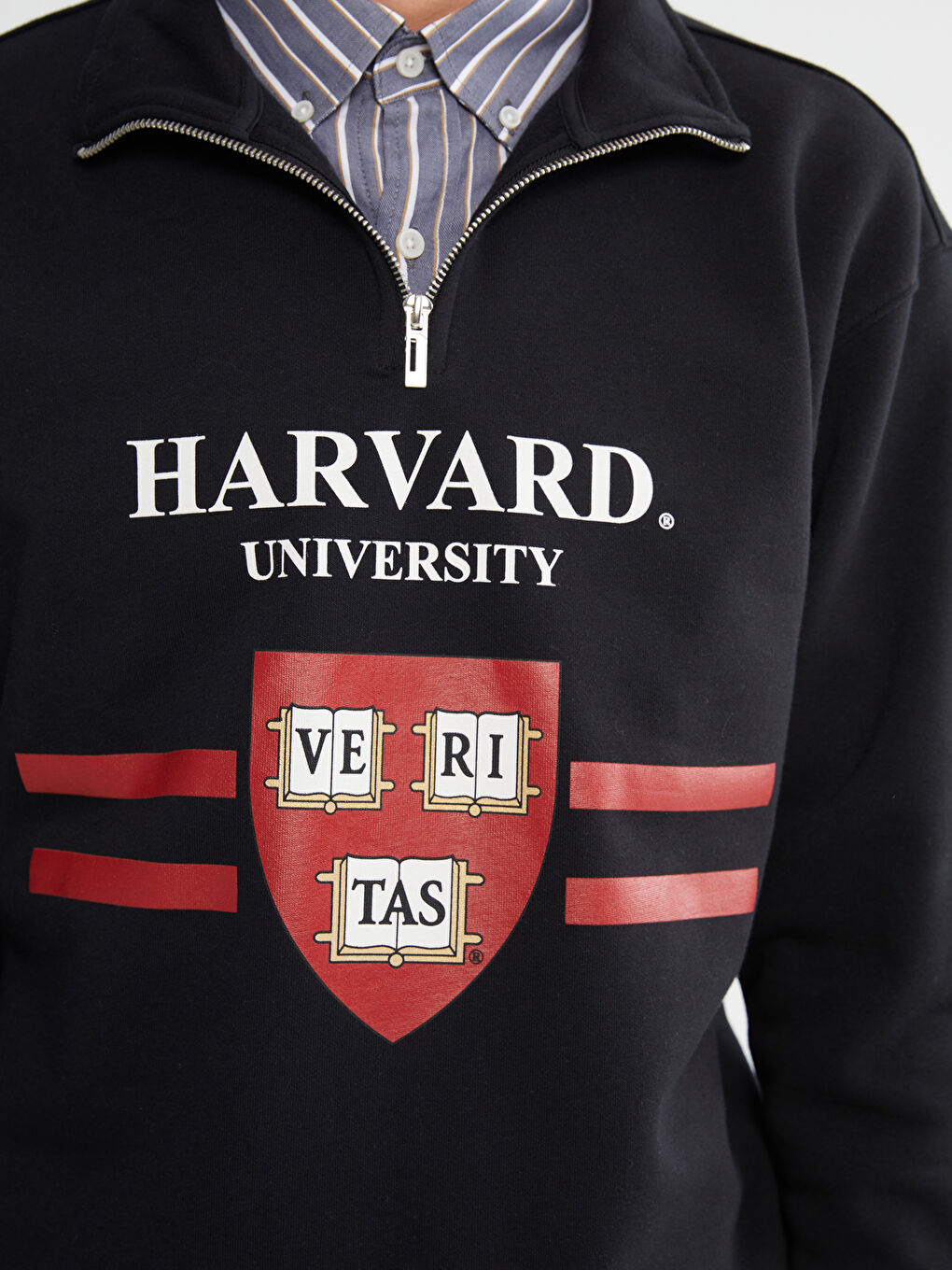 მამაკაცები შავი თბილი ზედა-2