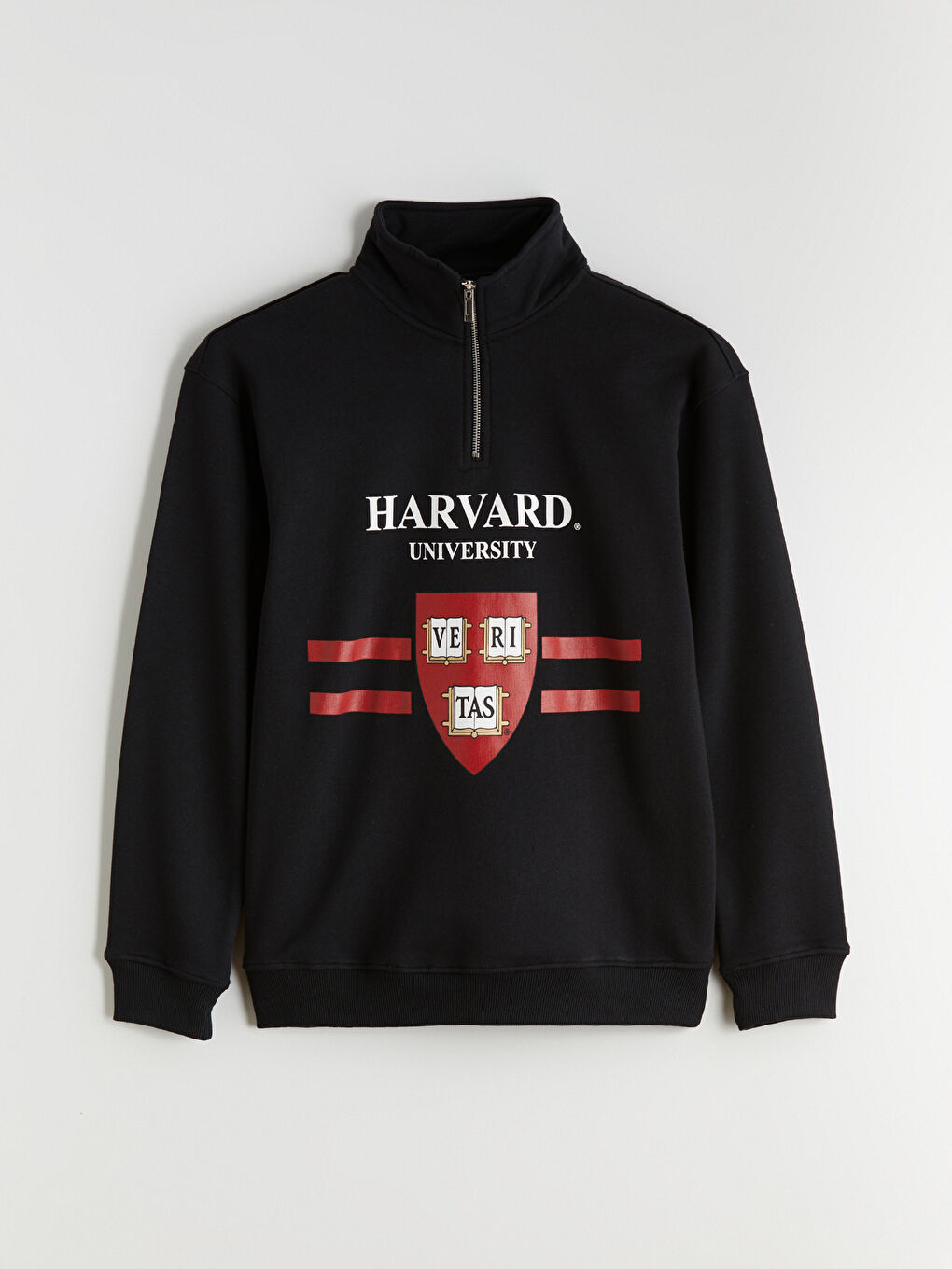 მამაკაცები შავი თბილი ზედა-4