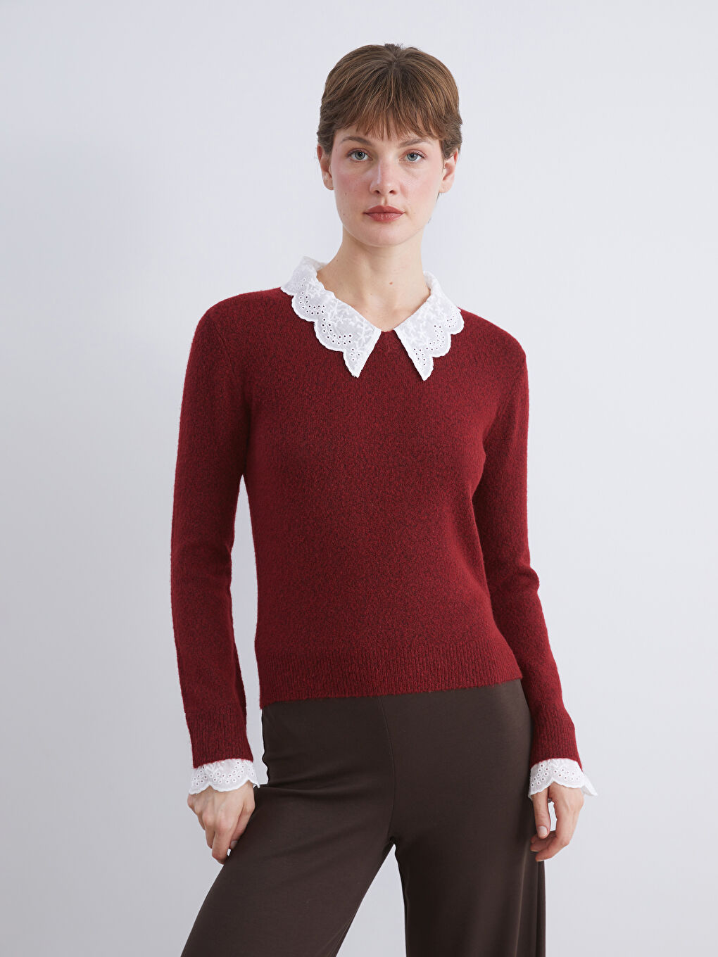 Woman BORDEAUX Sweater