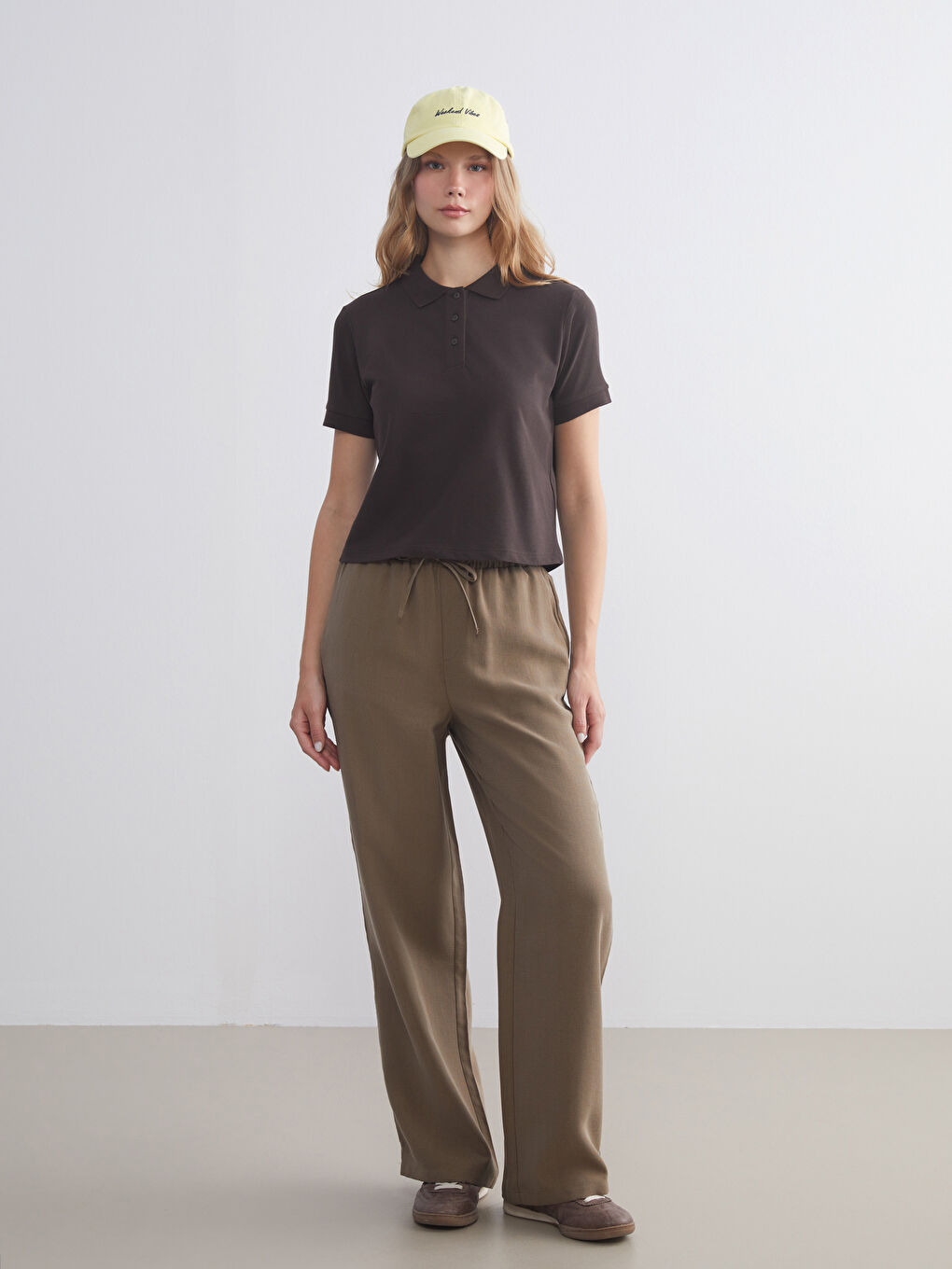 XSIDE Polo Neck Women's T-Shirt -W5JU21Z8-8XJ