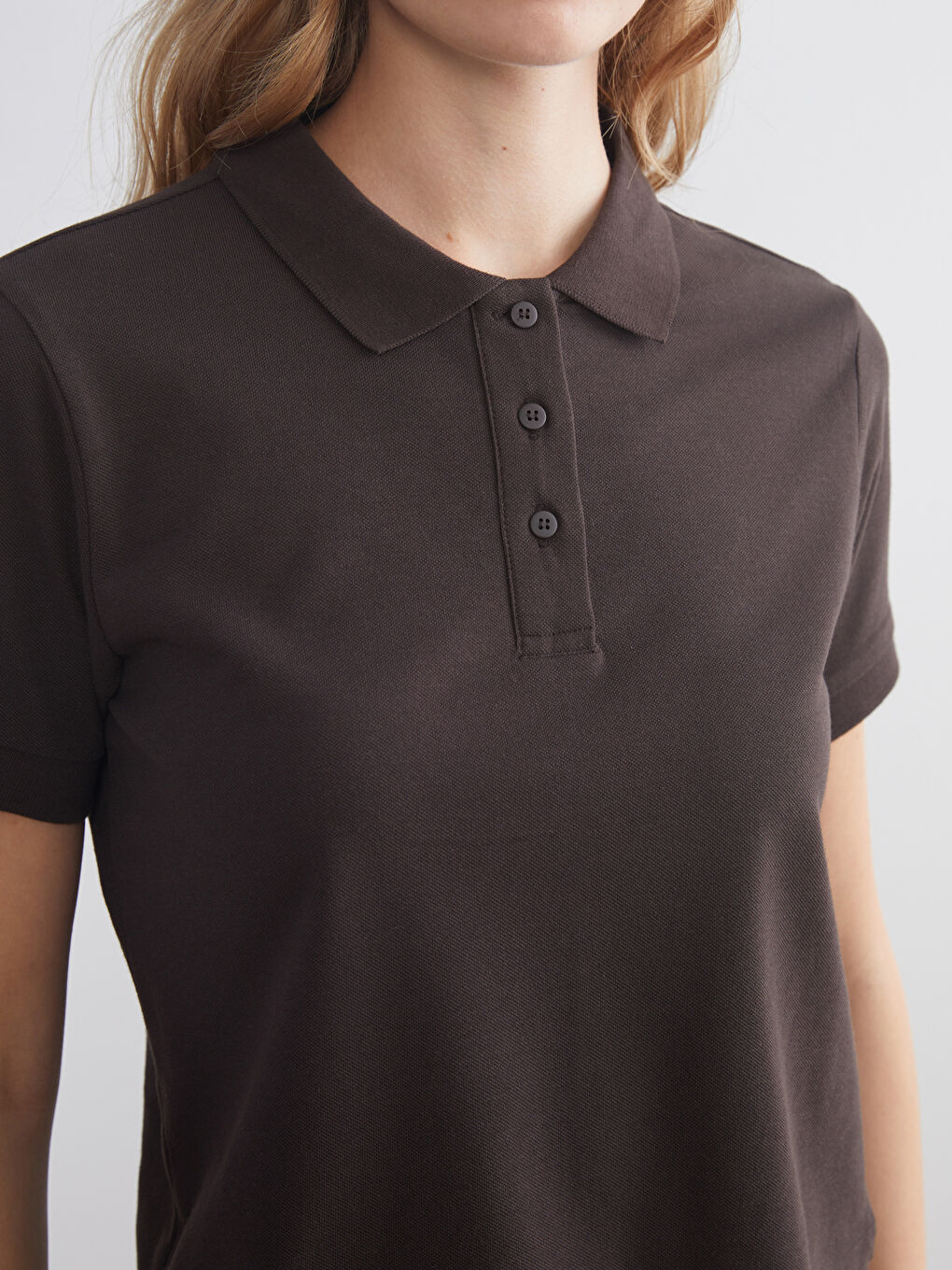 XSIDE Polo Neck Women's T-Shirt -W5JU21Z8-8XJ