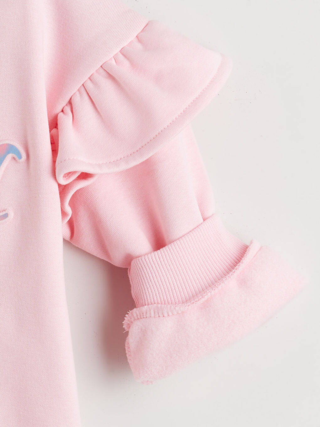 Pembe Kız Çocuk Sweatshirt ve Pantolon Takım-6