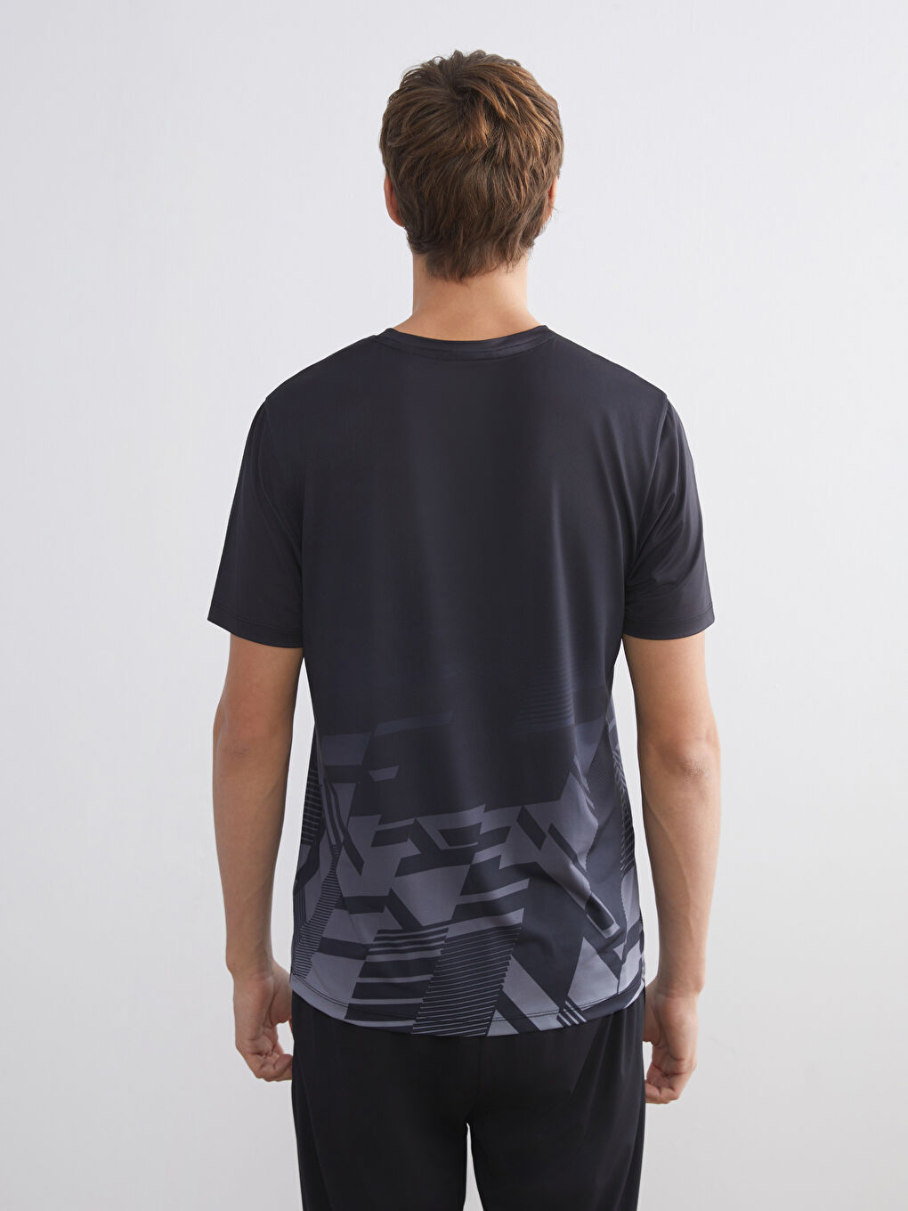 Crew Neck Real Madrid Printed Men's Fan T-Shirt-3