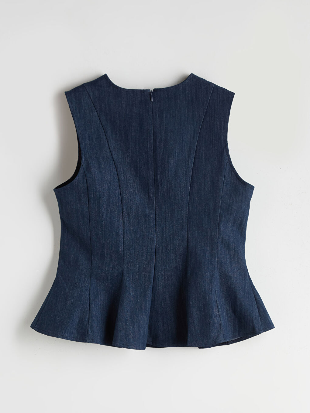LCW Vision Woman INDIGO Denim Blouse -W5JU78Z8-14T