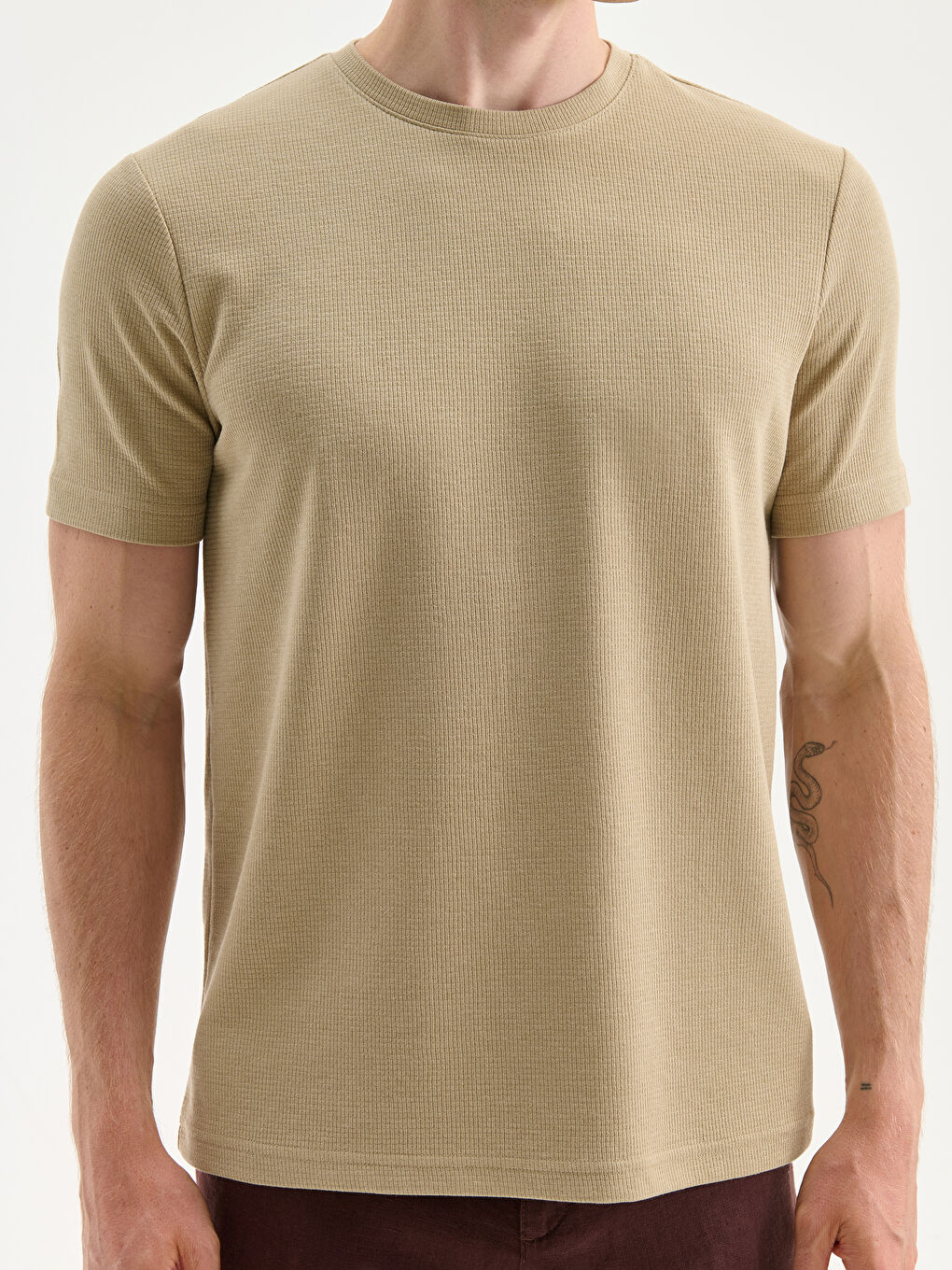Crew Neck Men's T-Shirt-2