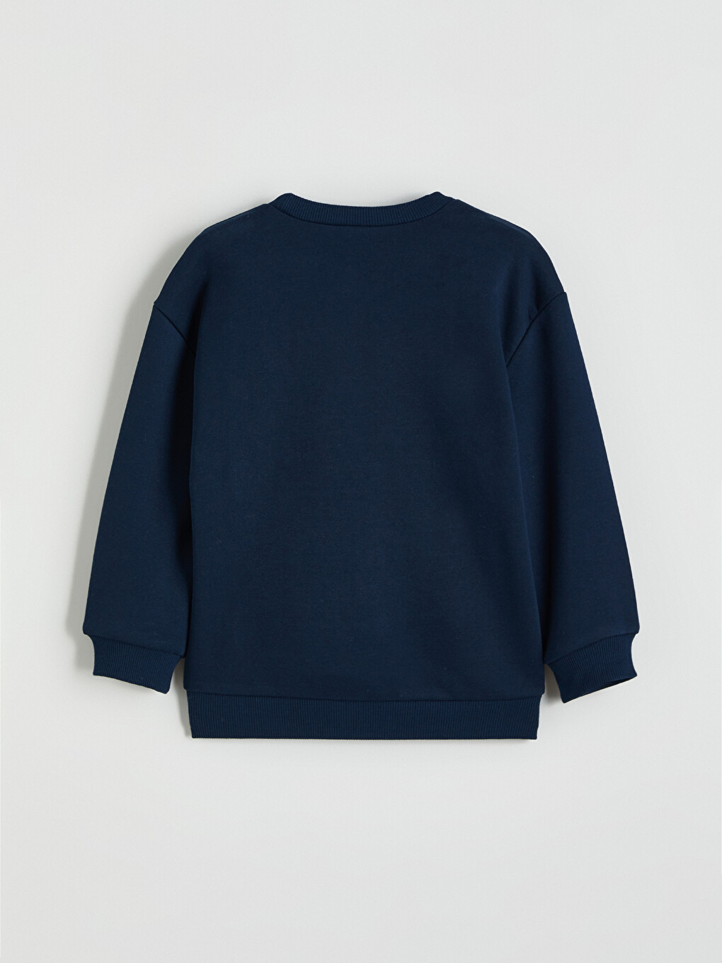 Lacivert Baskılı Erkek Çocuk Kalın Sweatshirt-2