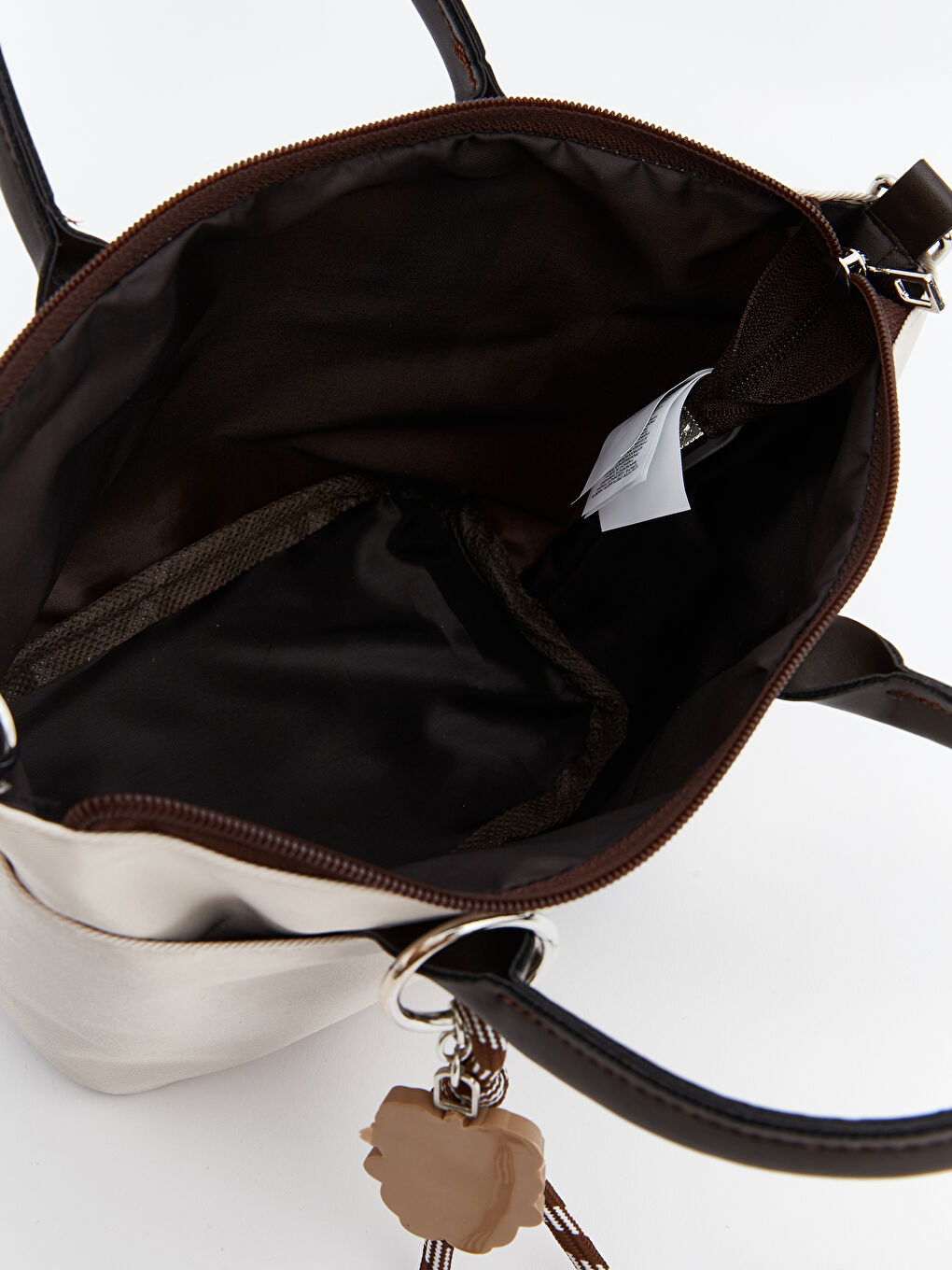 Bej Çıkarılabilir Askılı Kız Çocuk Omuz Çantası-3