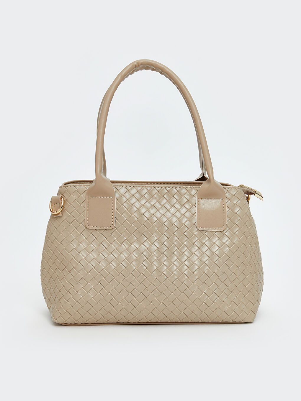 Bej Çıkartılabilir Askılı Kadın Omuz Çantası-1