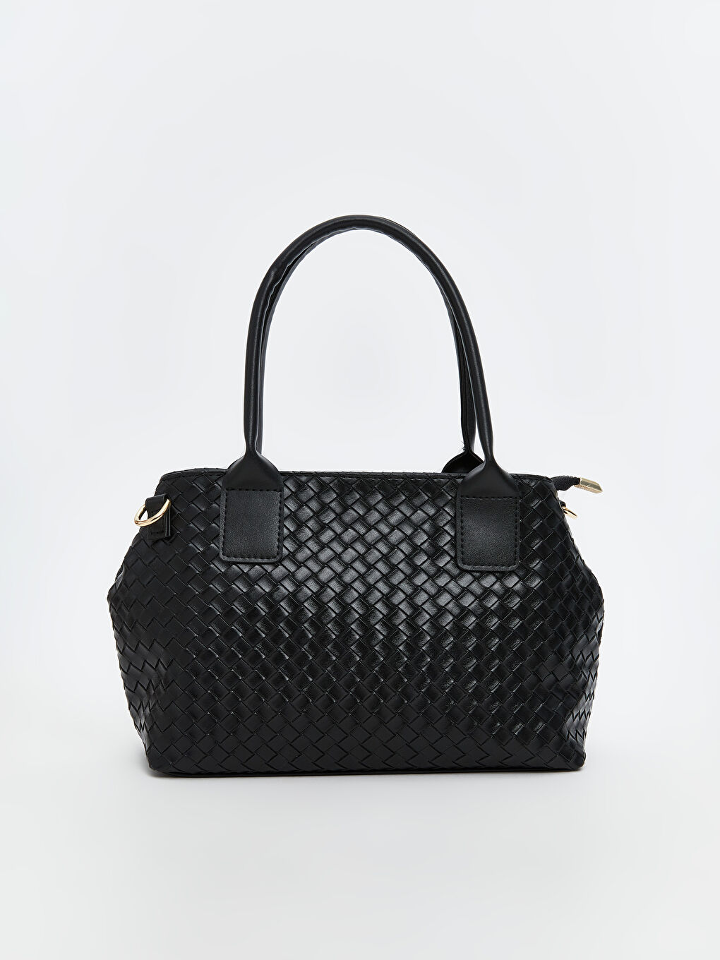 Siyah Çıkartılabilir Askılı Kadın Omuz Çantası-1