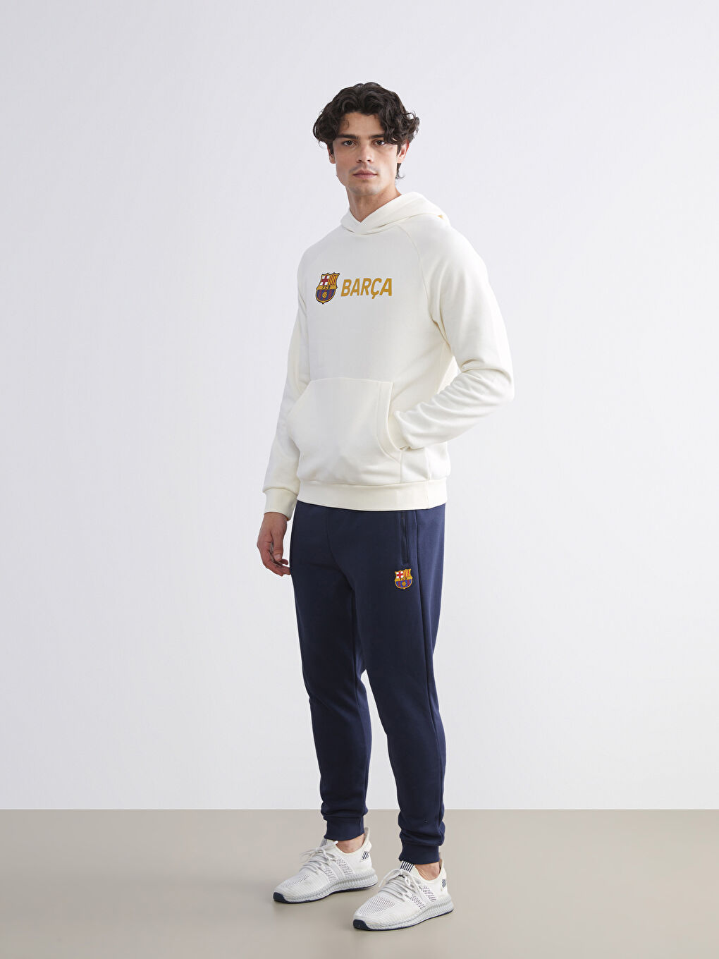 Man ECRU Hoodie-1