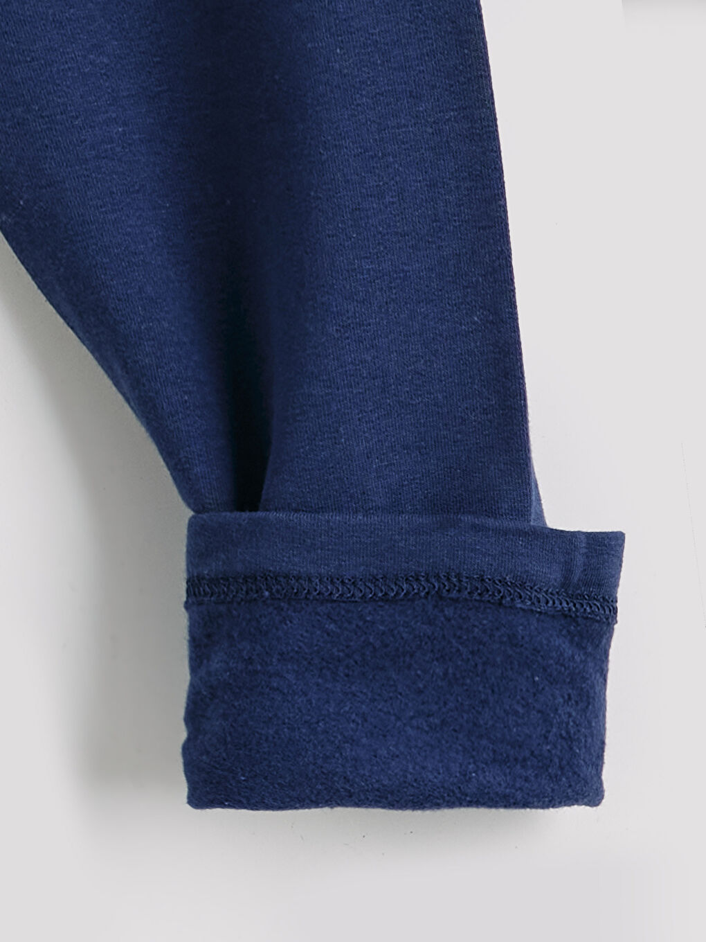 Lacivert Beli Lastikli Stitch Baskılı Kız Çocuk Tayt-3