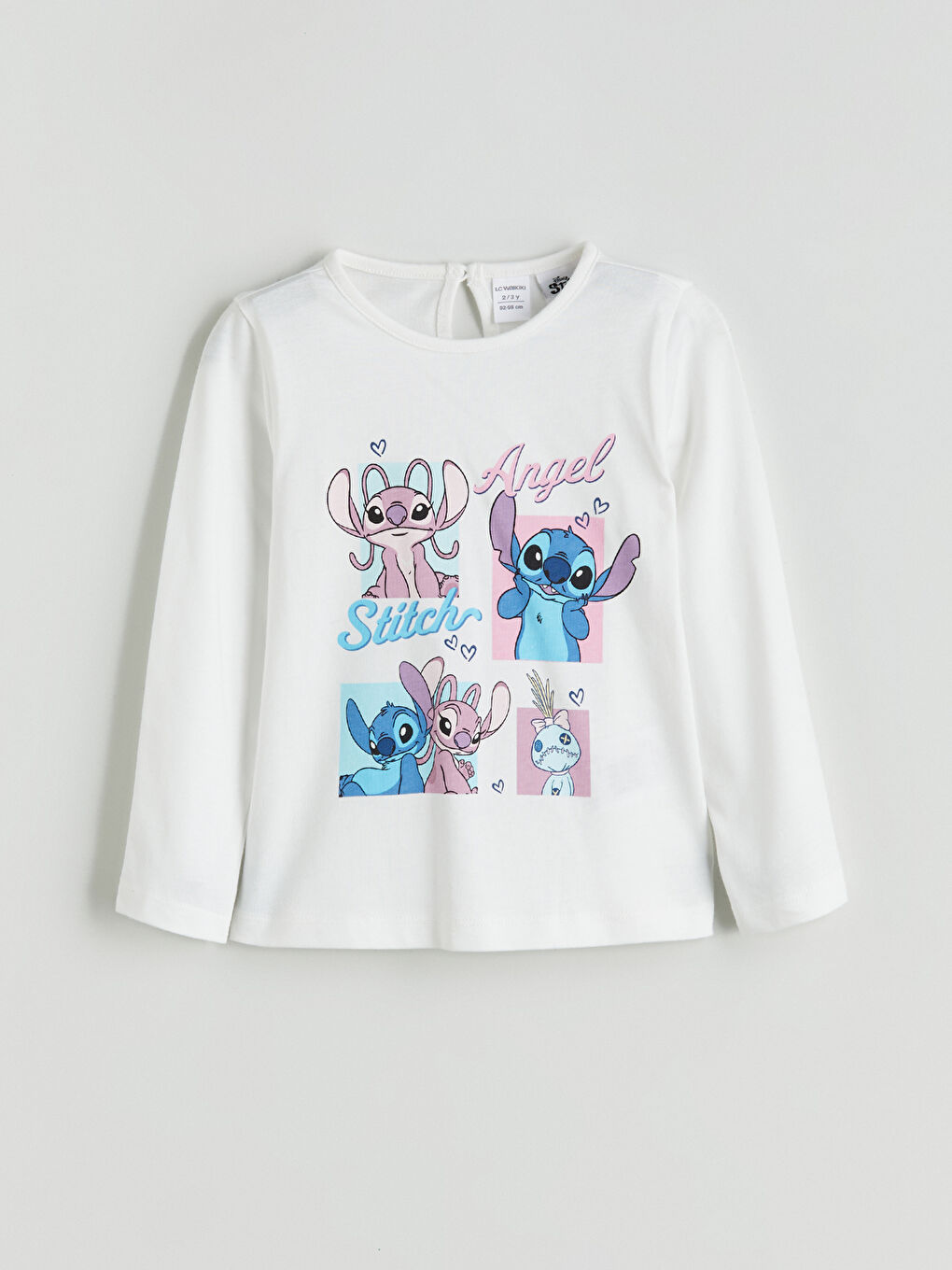 تیشێرتی چاپکراوی Lilo & Stitch بۆ کچان
